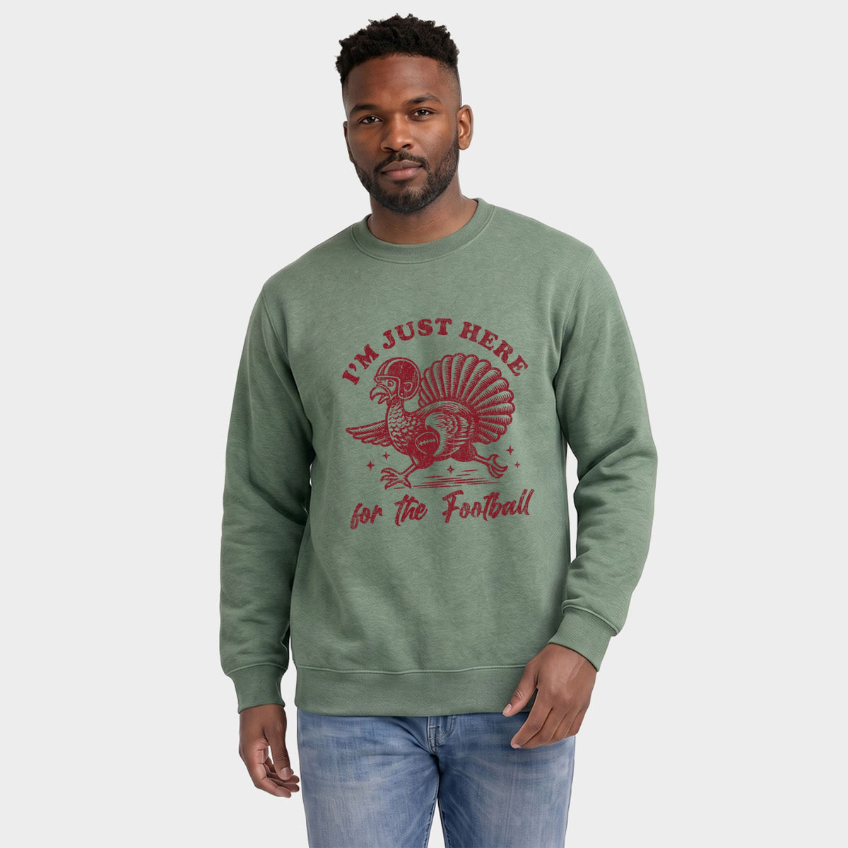 4387RED_F-MSWT Heather Green