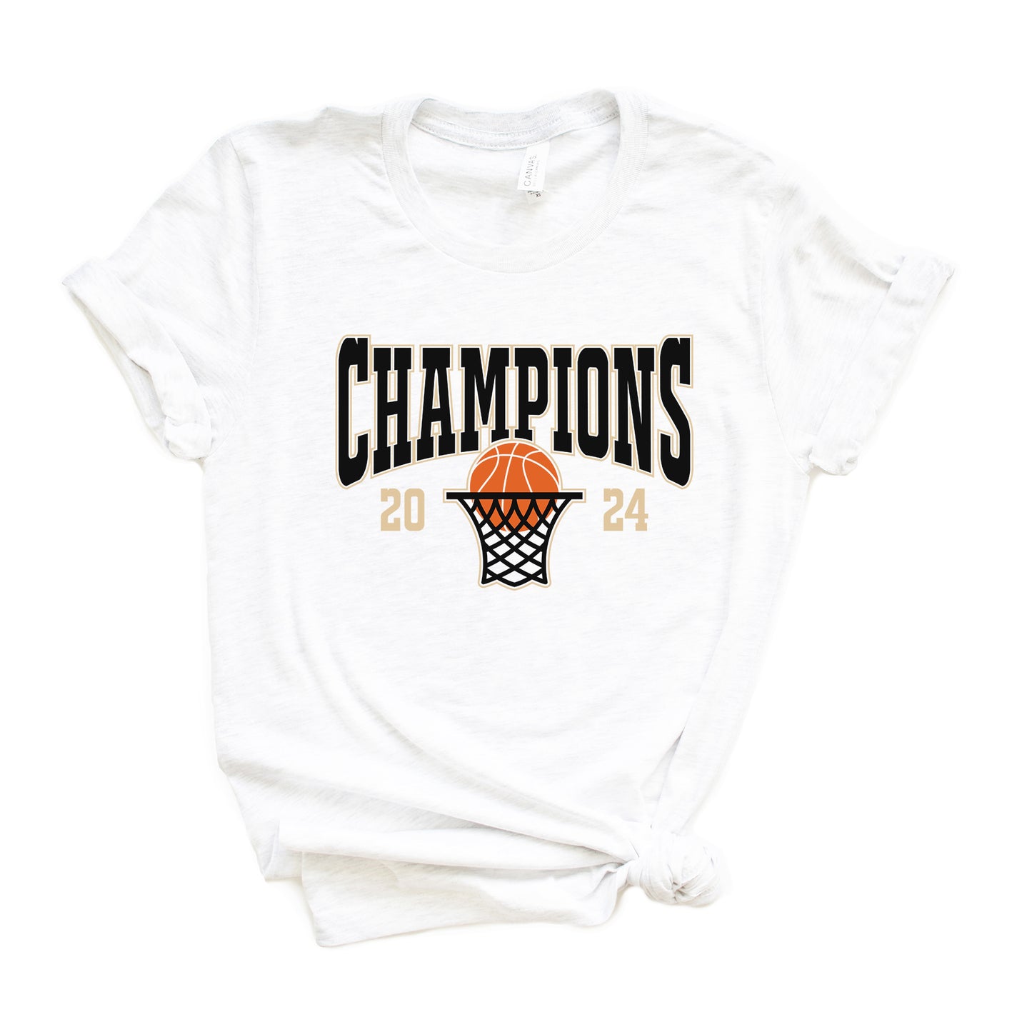 College Basketball 2024 Champions IN | Short Sleeve Graphic Tee