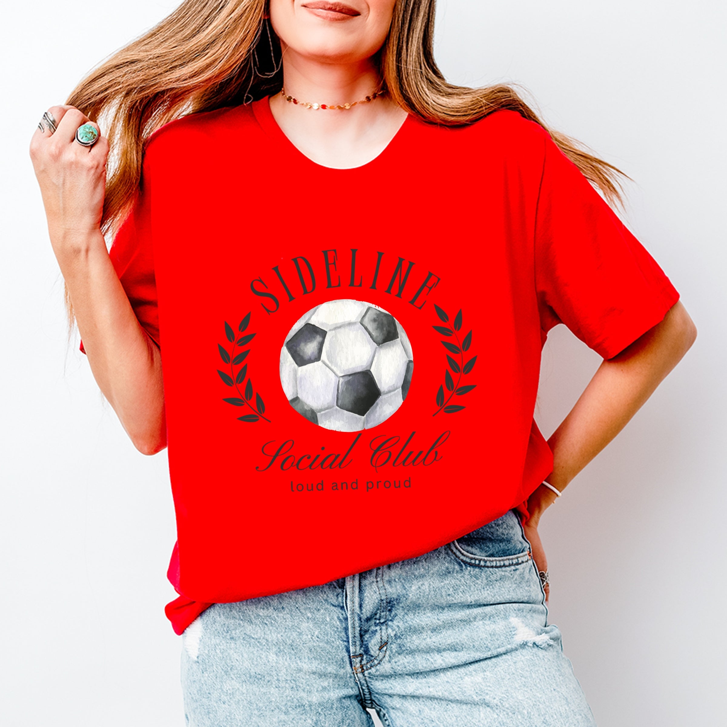 Sideline Social Club - Women's Short Sleeve Graphic T-Shirt