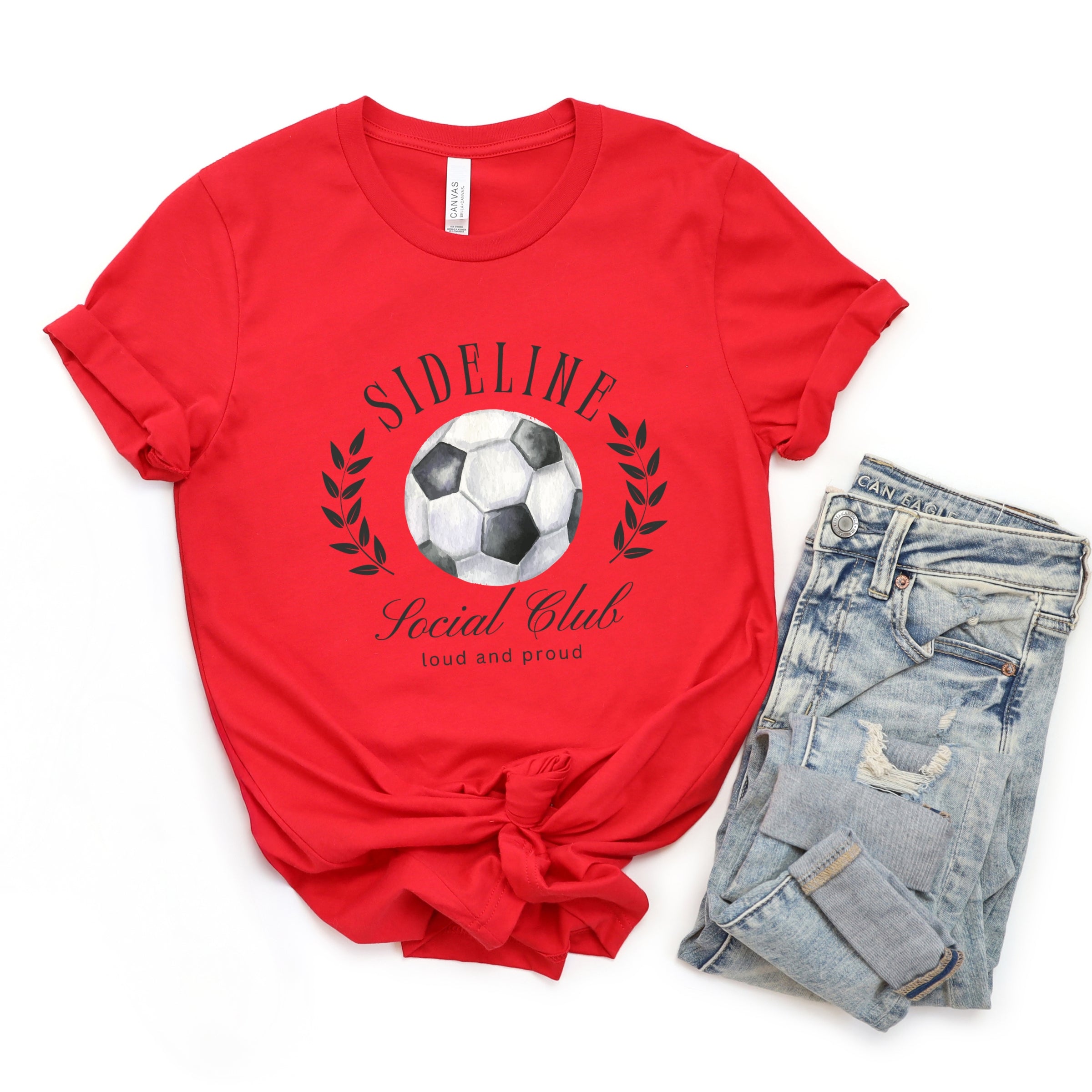 Sideline Social Club - Women's Short Sleeve Graphic T-Shirt