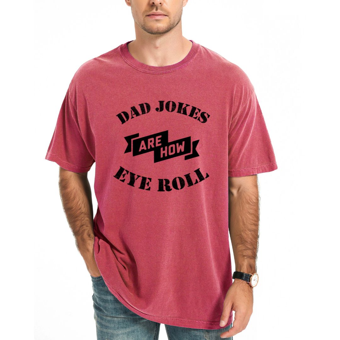 Dad Eye Roll | Men's Garment Dyed Tee