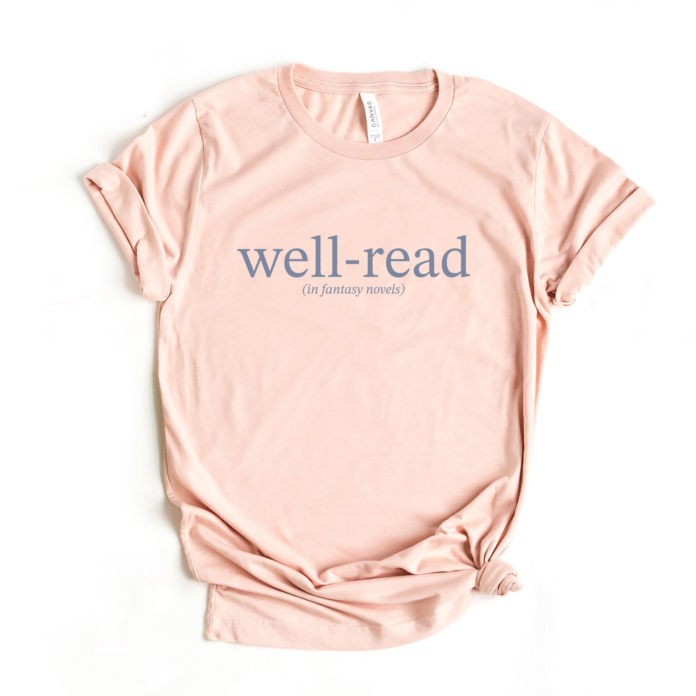 Well-Read In Fantasy Novels - Women's Short Sleeve Graphic T-Shirt