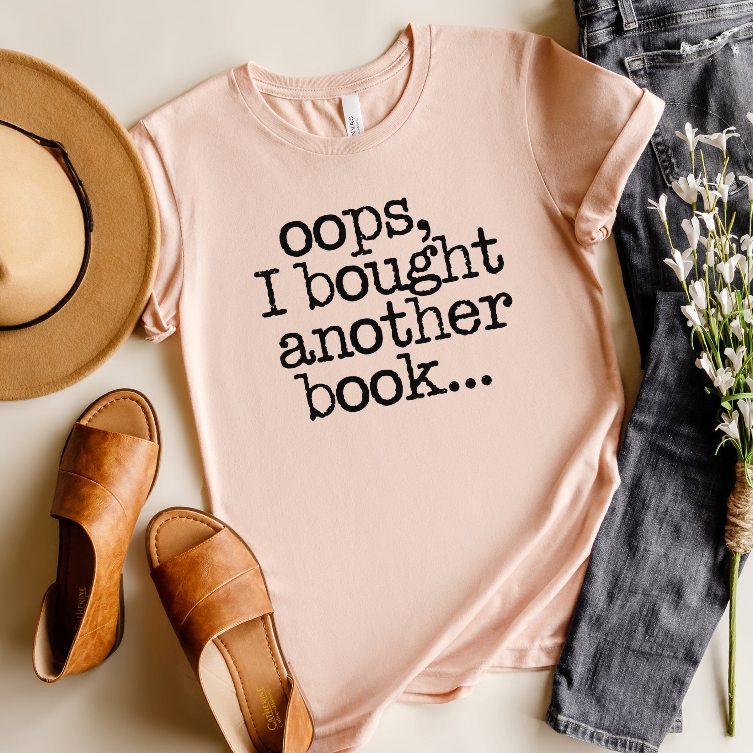 Oops I Bought Another Book - Women's Short Sleeve Graphic T-Shirt