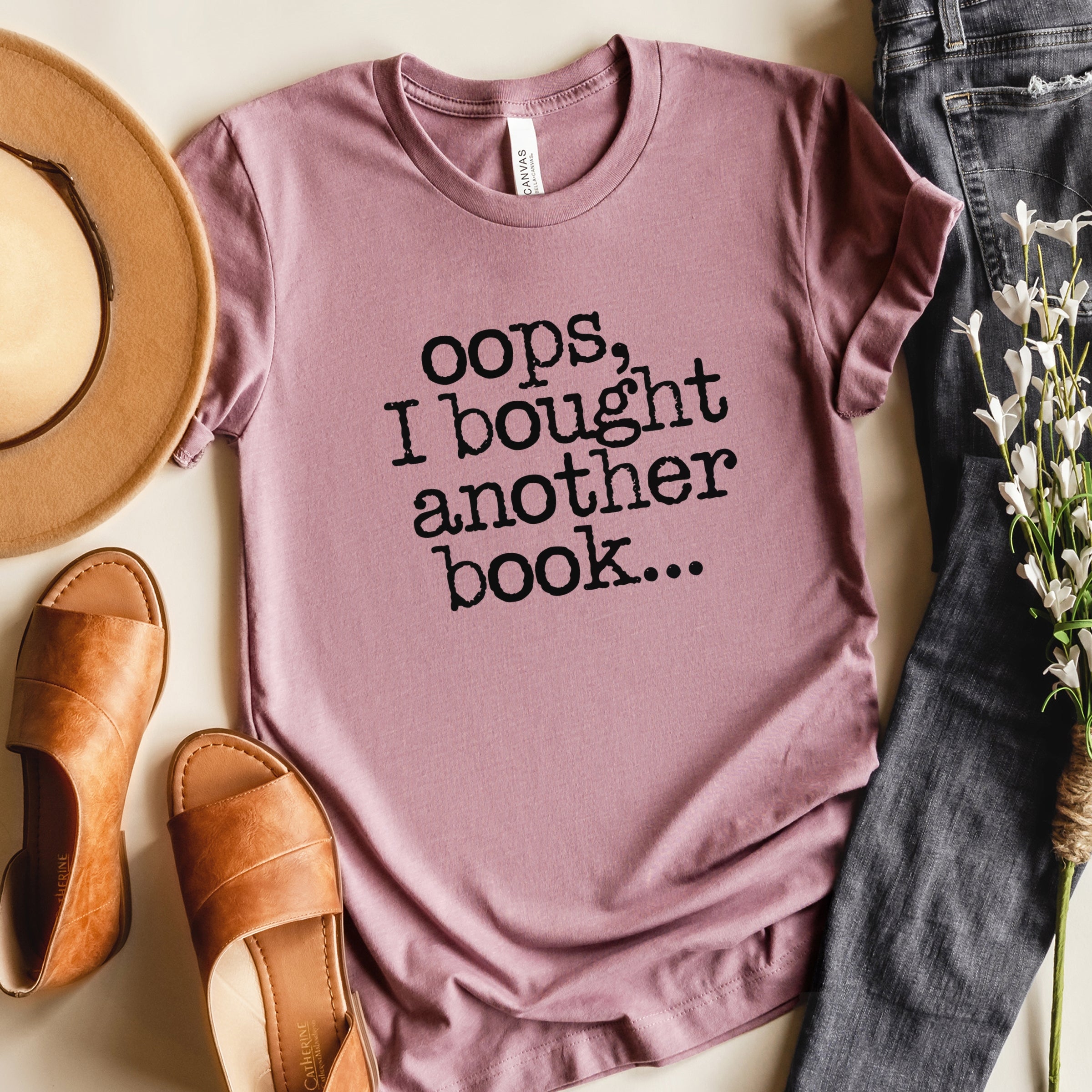 Oops I Bought Another Book - Women's Short Sleeve Graphic T-Shirt