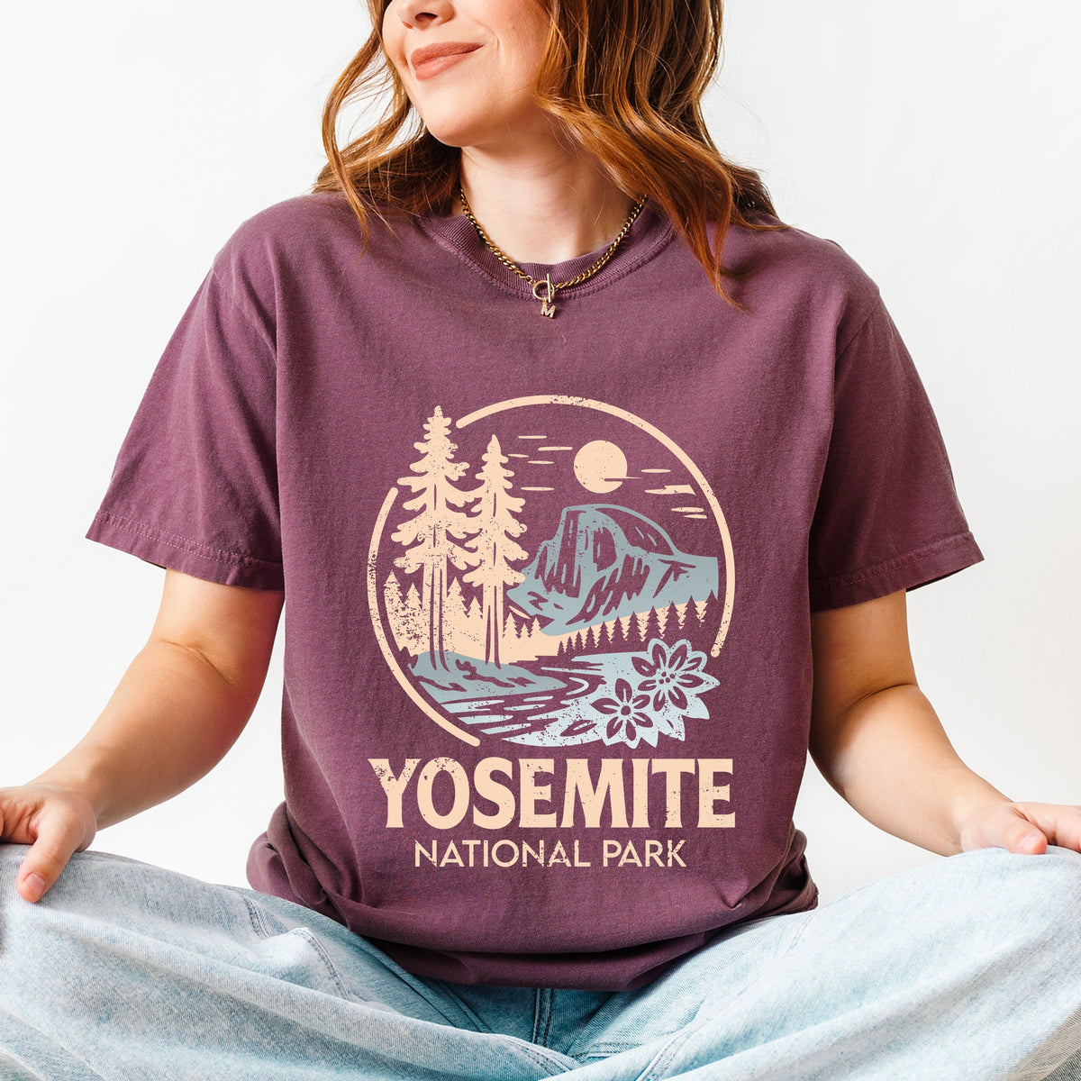 Yosemite National Park Two-Toned Circle - Women
