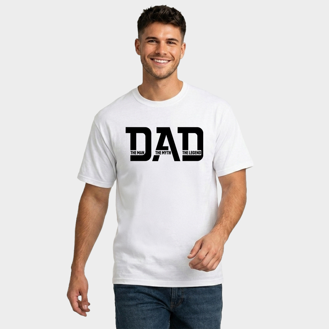 Dad The Legend | Men's Garment Dyed Tee