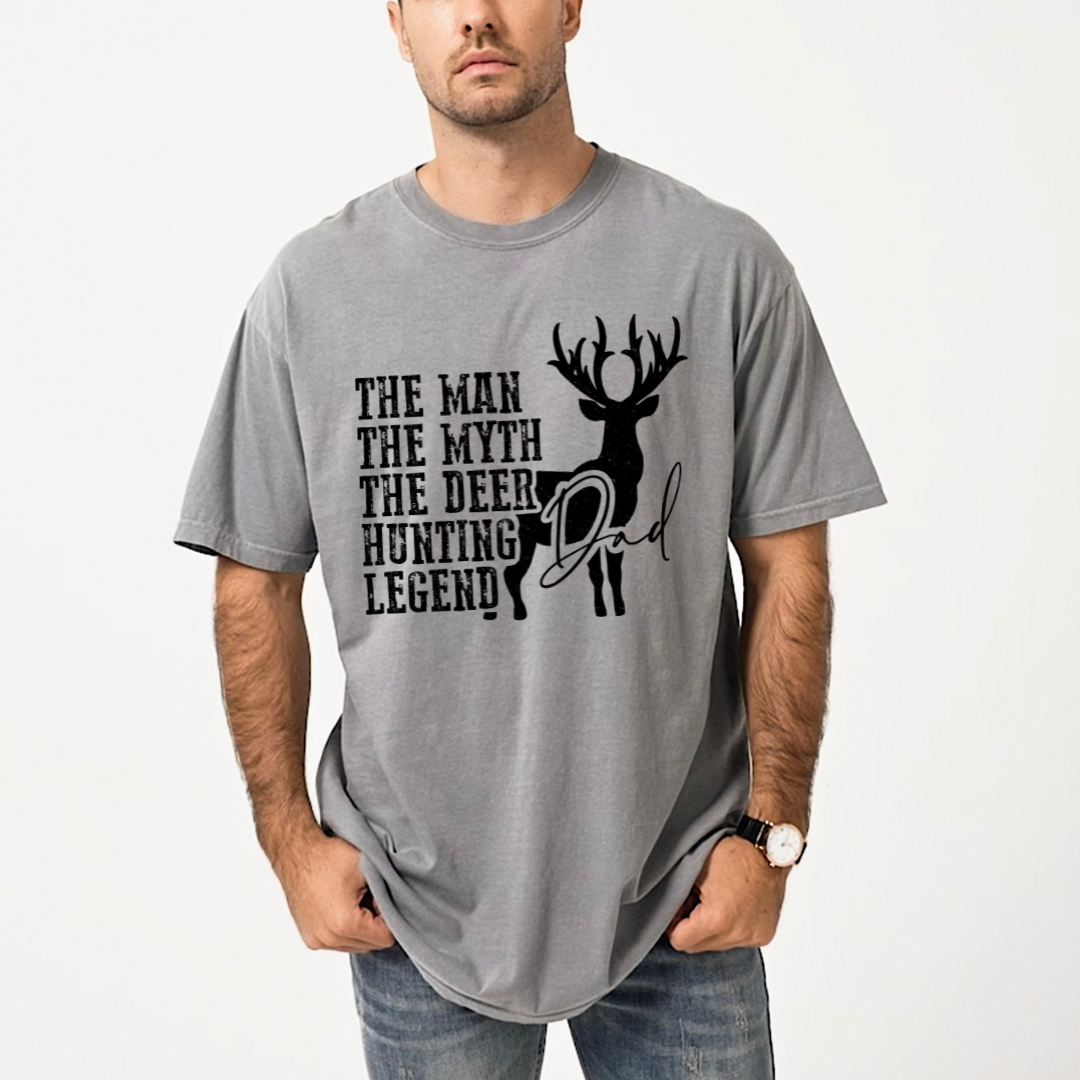 The Deer Hunting Legend | Men's Garment Dyed Tee