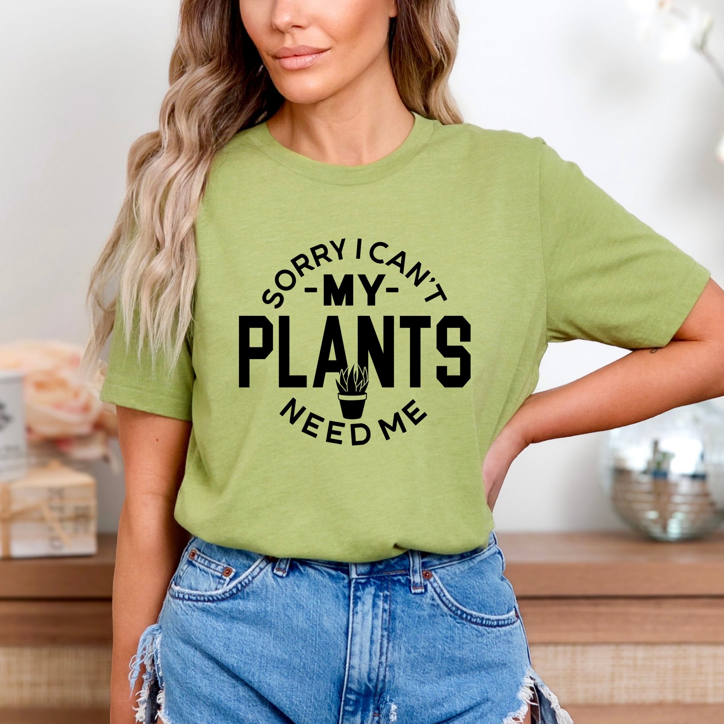 My Plants Need Me - Women's Short Sleeve Graphic T-Shirt