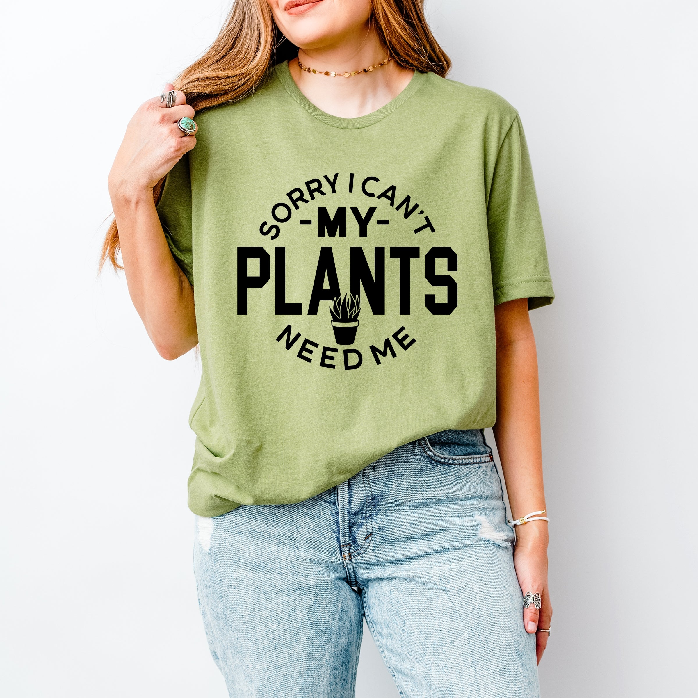 My Plants Need Me - Women's Short Sleeve Graphic T-Shirt