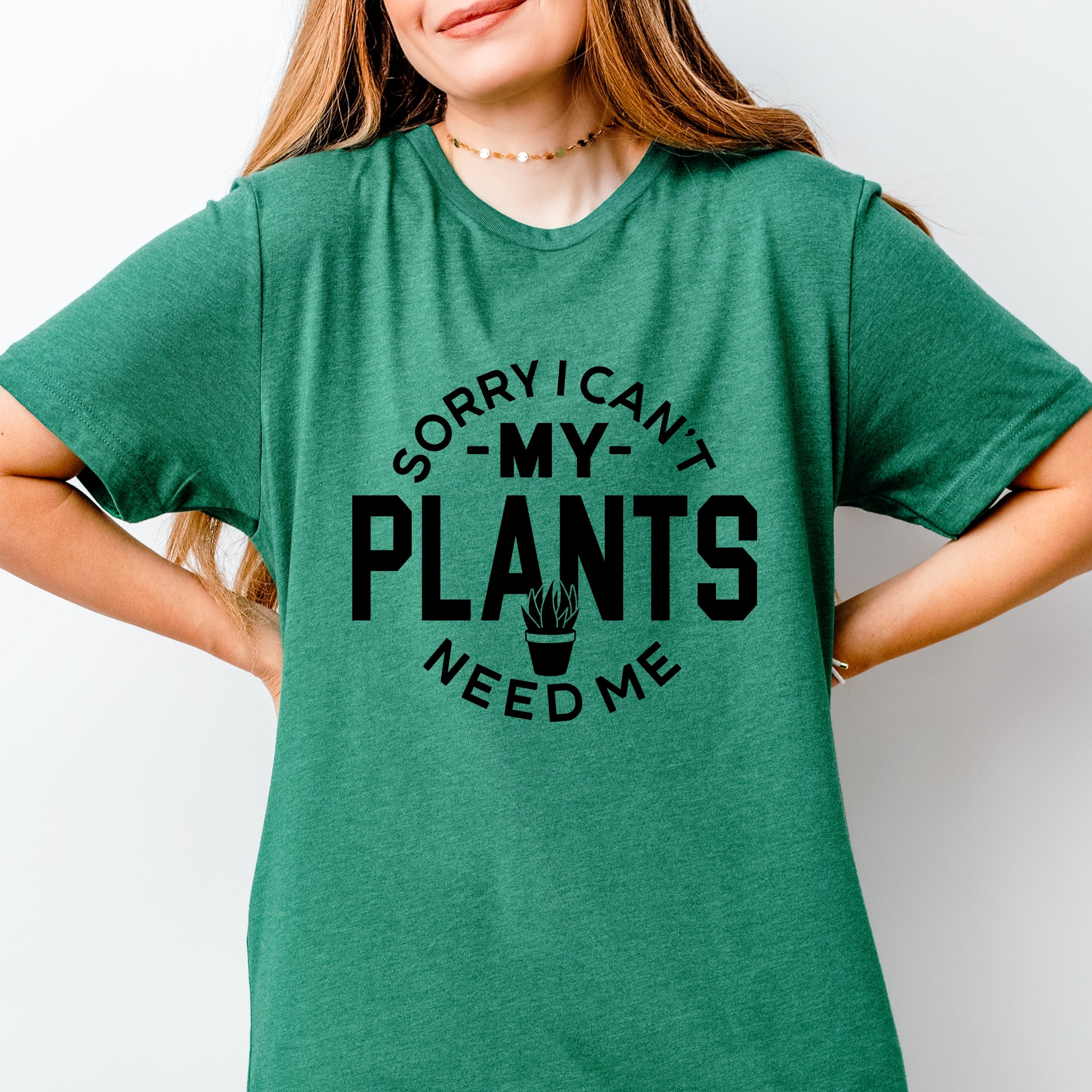 My Plants Need Me - Women's Short Sleeve Graphic T-Shirt