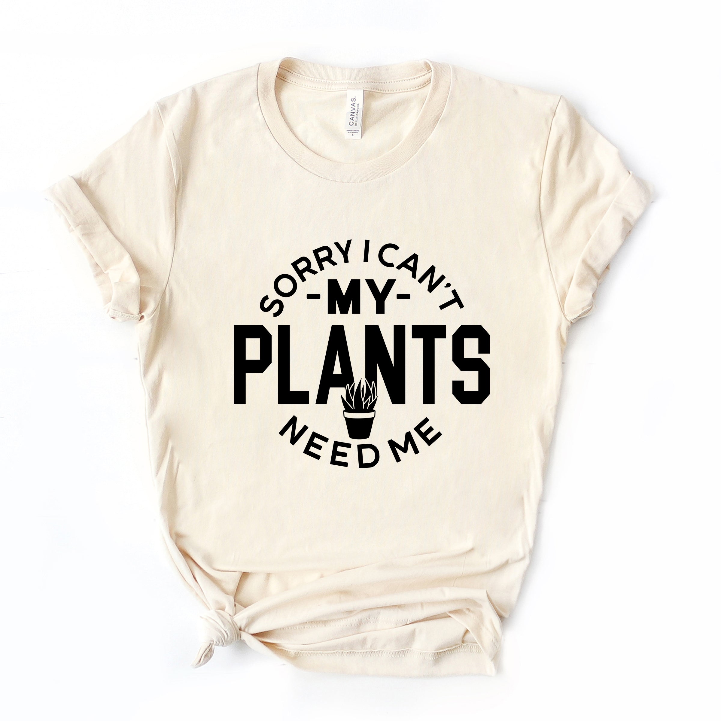 My Plants Need Me - Women's Short Sleeve Graphic T-Shirt