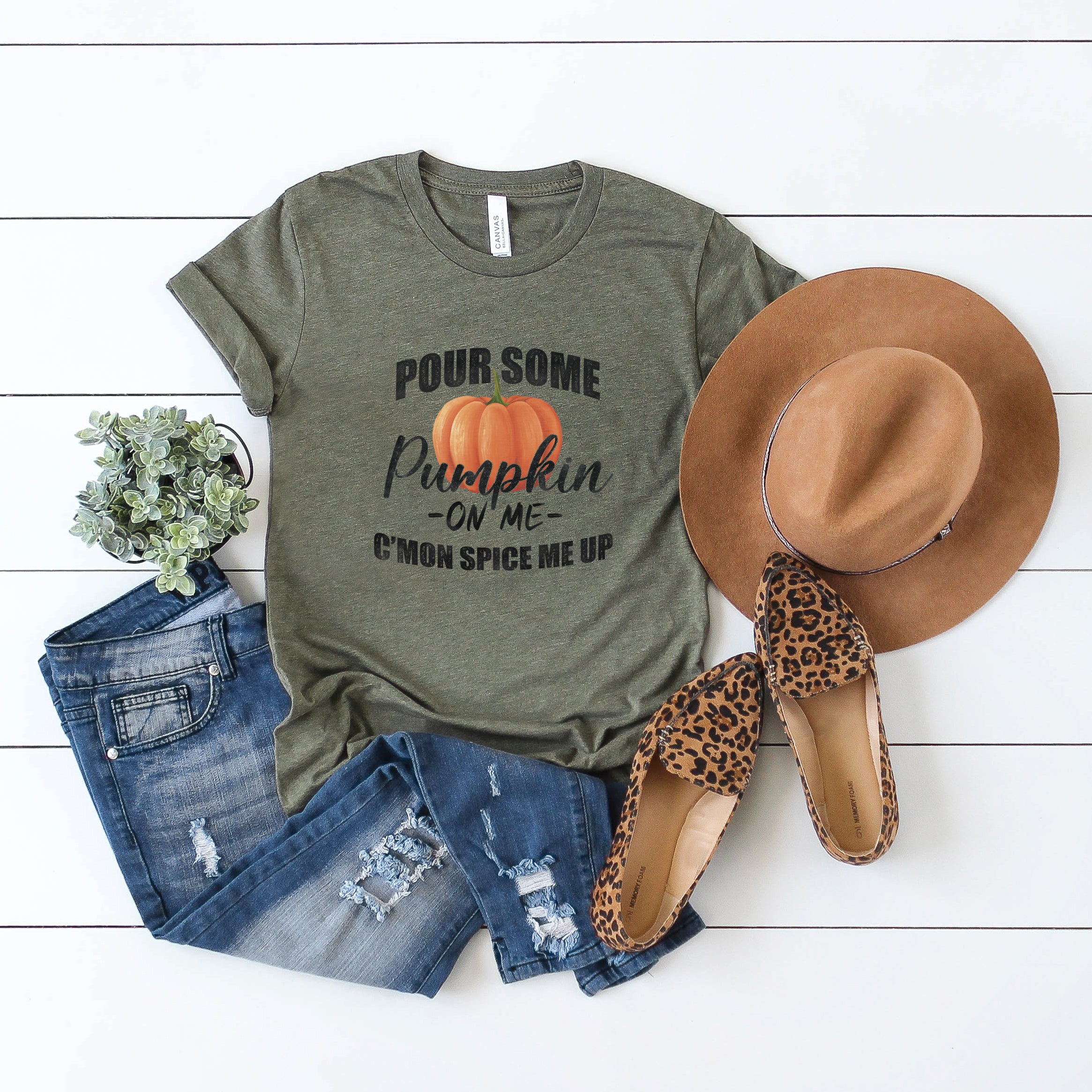 Pour Some Pumpkin | Short Sleeve Crewneck