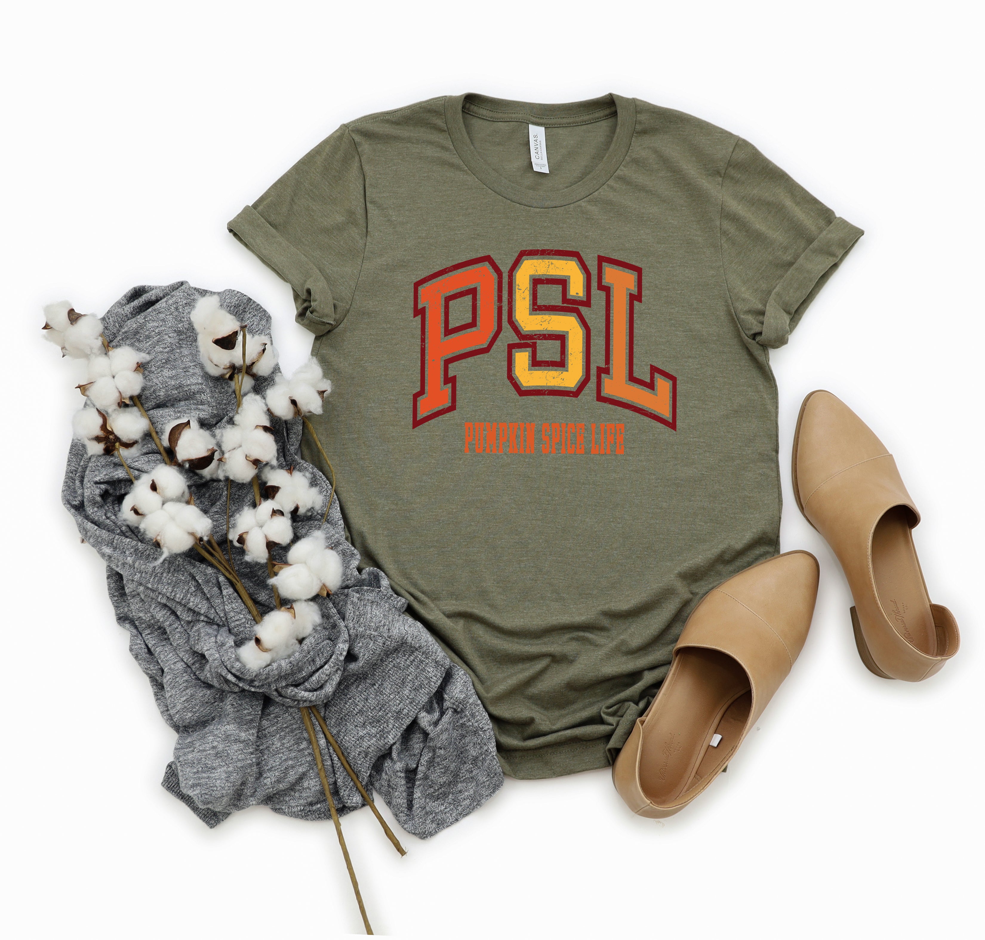 Pumpkin Spice Life | Short Sleeve Crew Neck