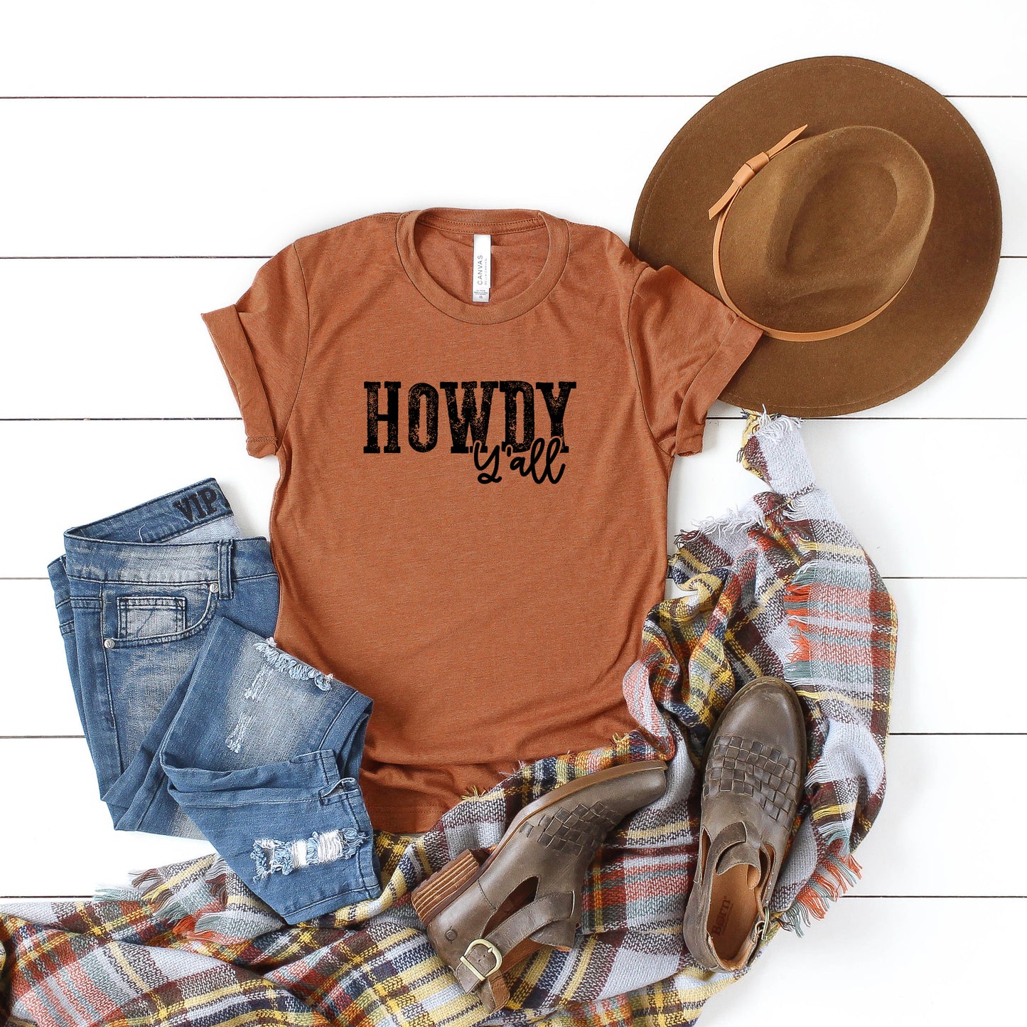 Howdy Ya'll | Short Sleeve Graphic Tee