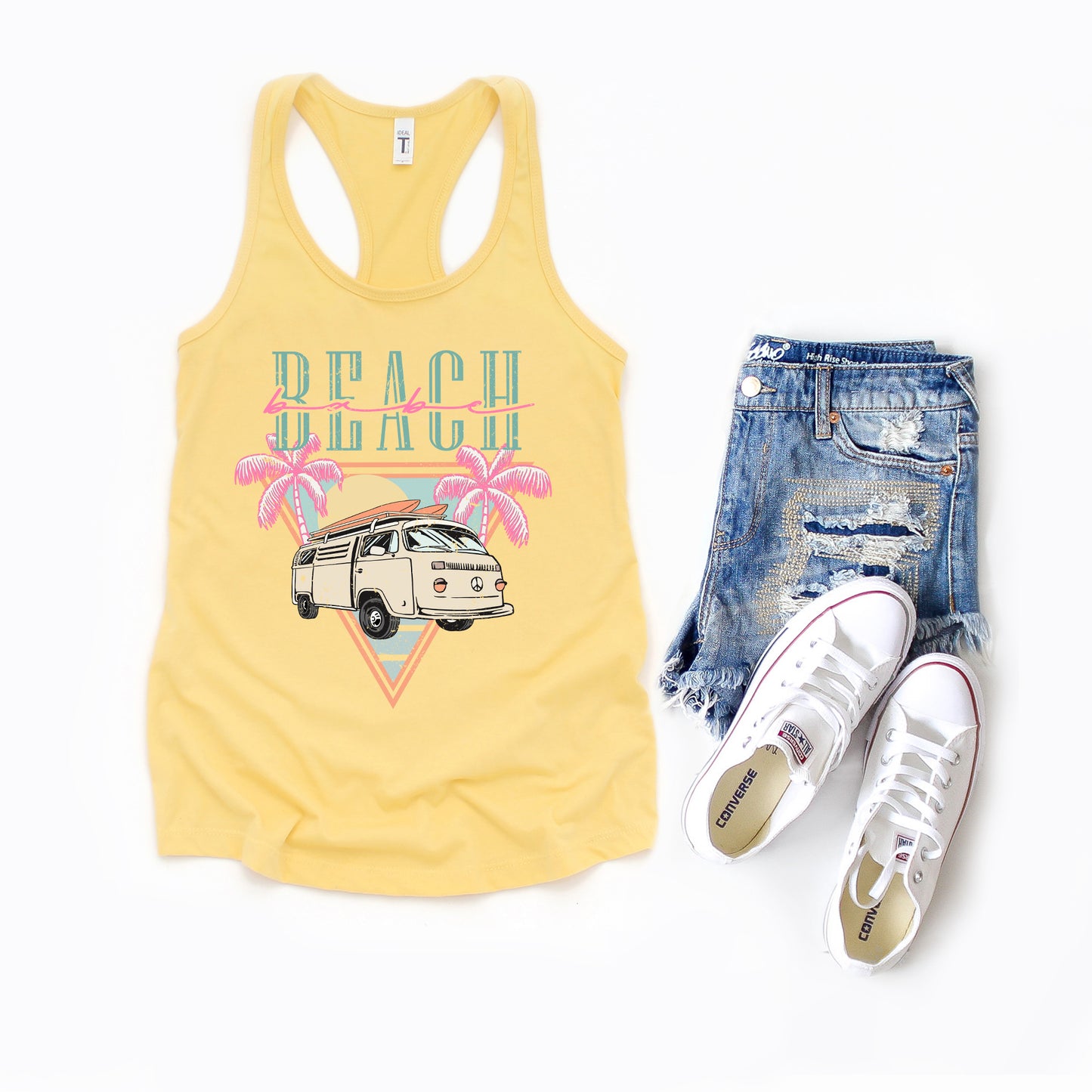 Beach Van Triangle | Racerback Tank