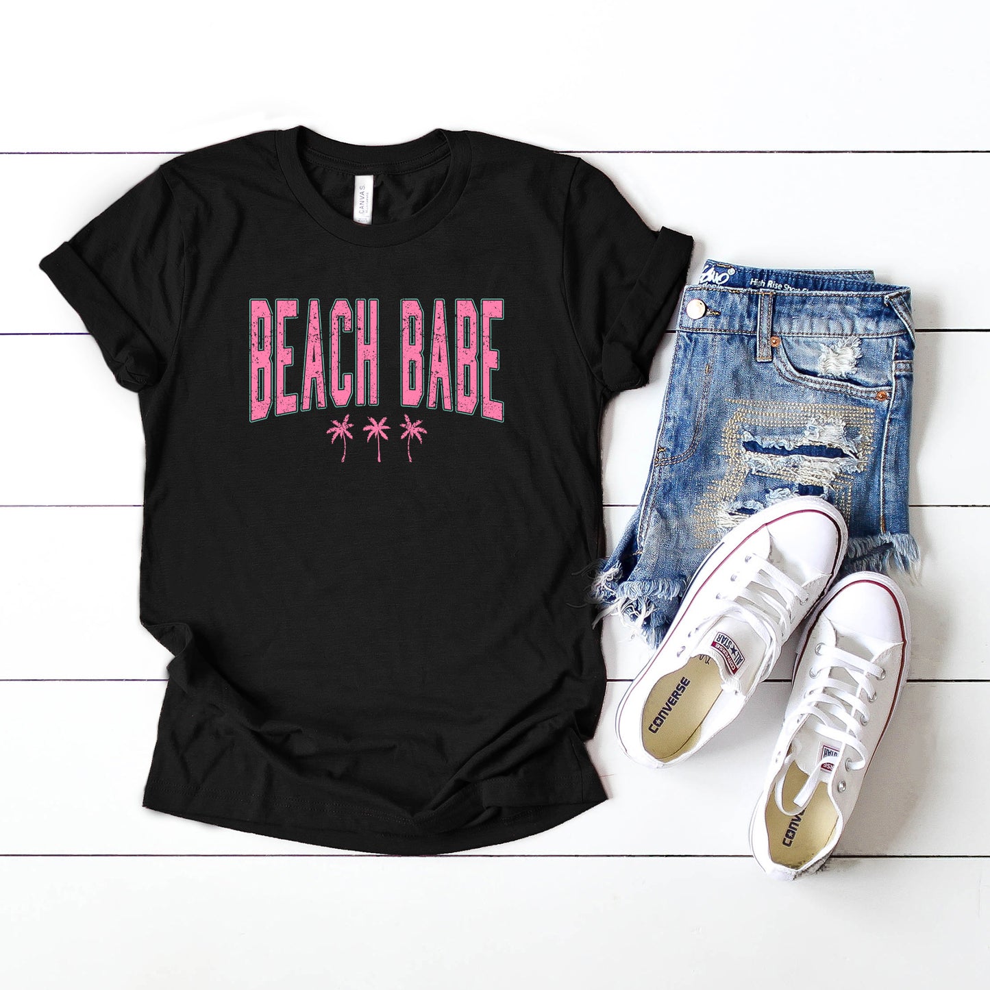 Beach Babe Trees | Short Sleeve Graphic Tee