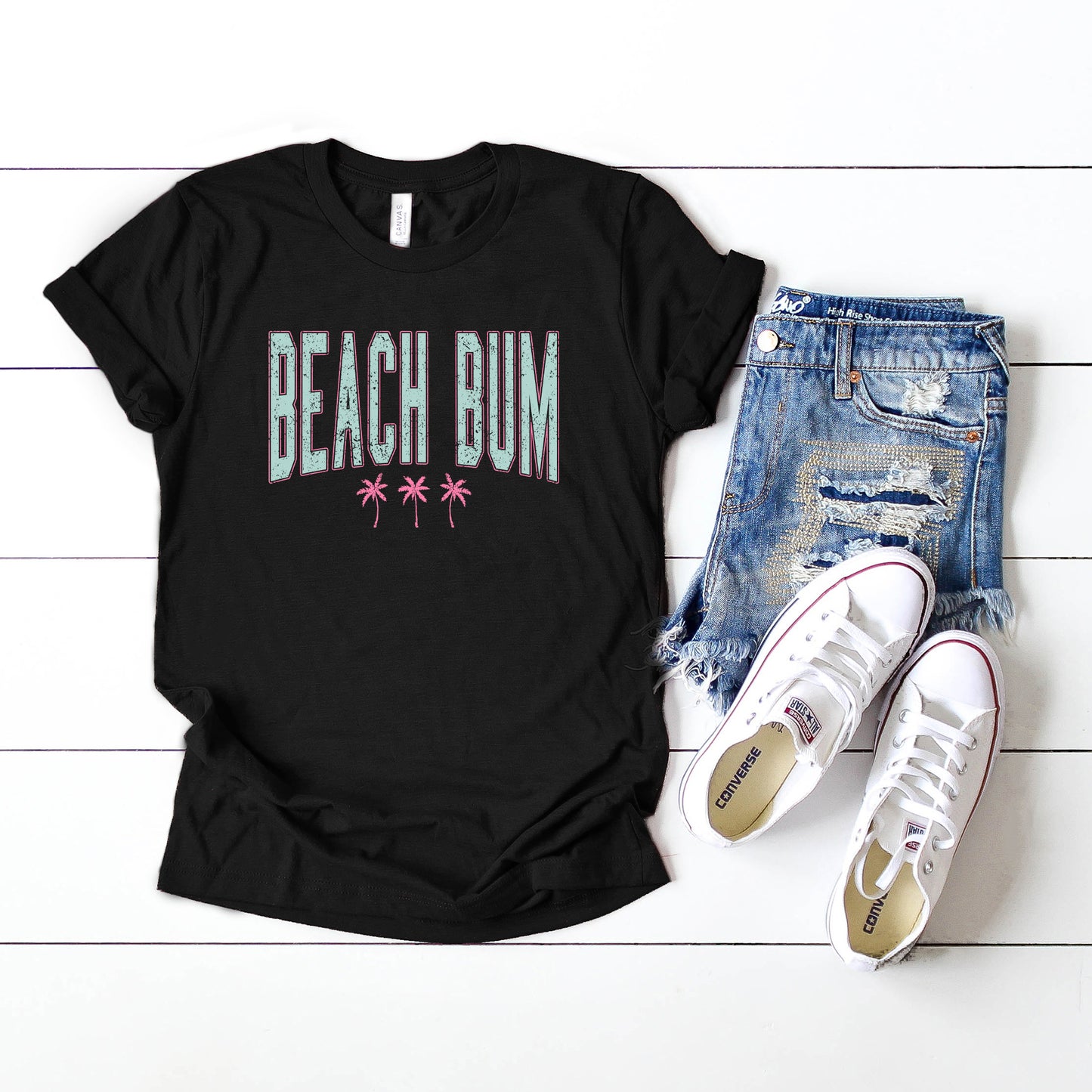 Beach Bum Trio Trees | Short Sleeve Graphic Tee