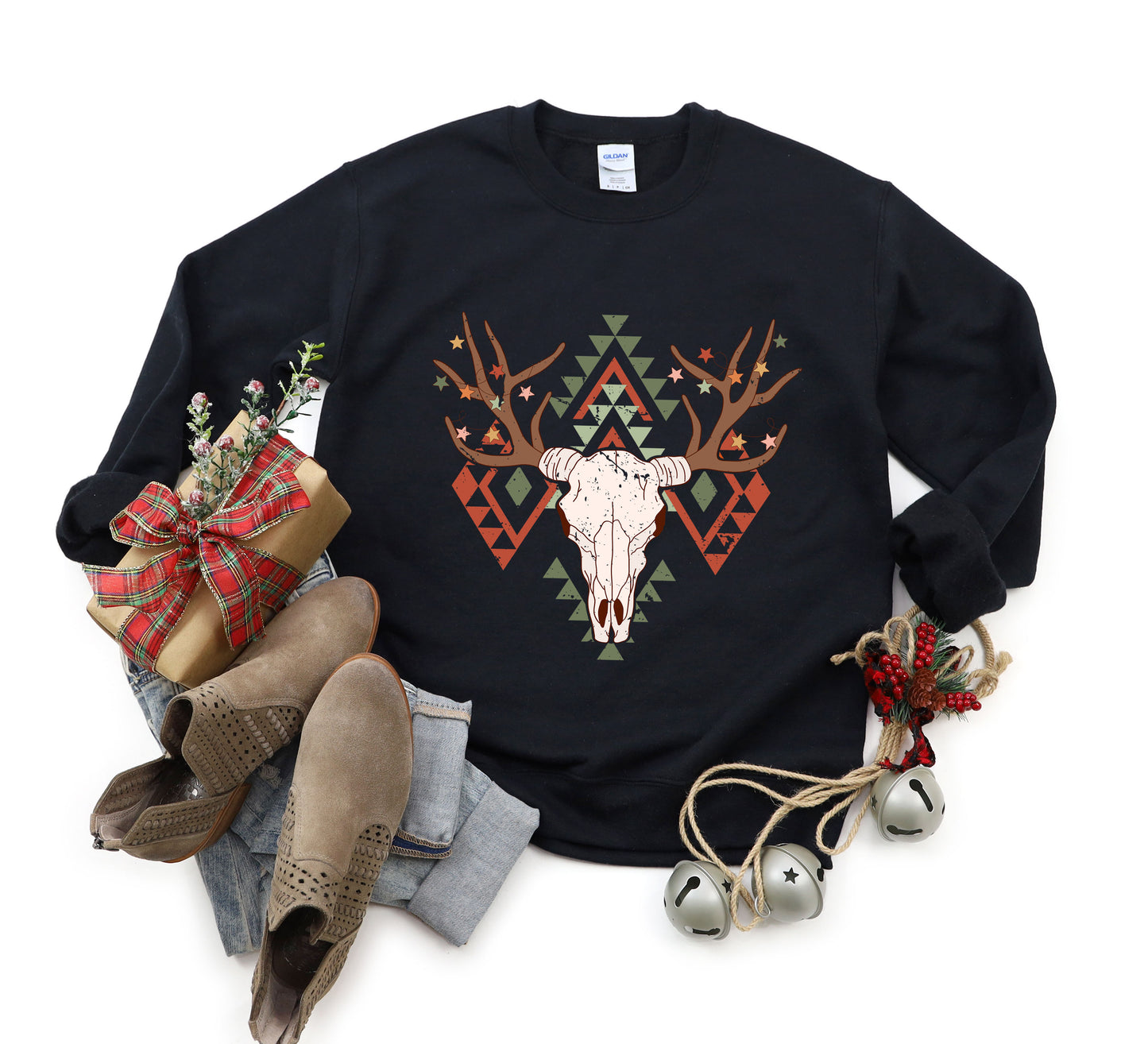 Christmas Bull | Sweatshirt
