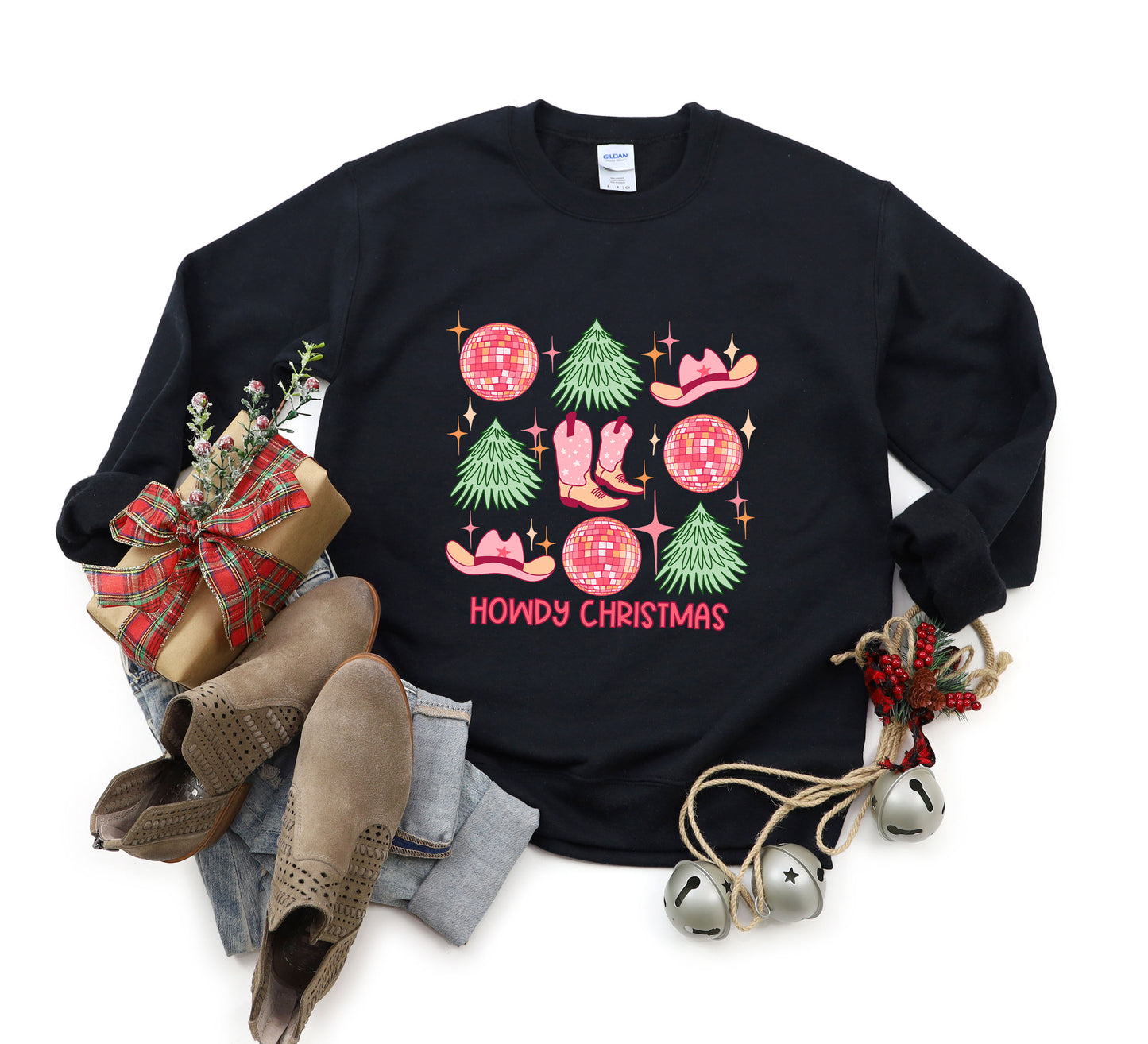 Cowgirl Christmas Chart | Sweatshirt