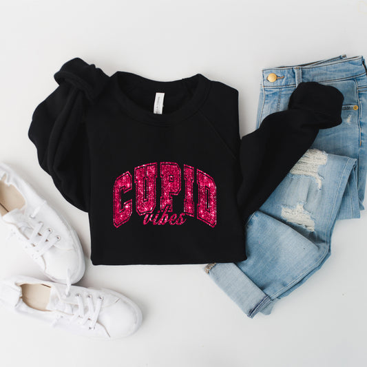Cupid Vibes | Bella Canvas Sweatshirt