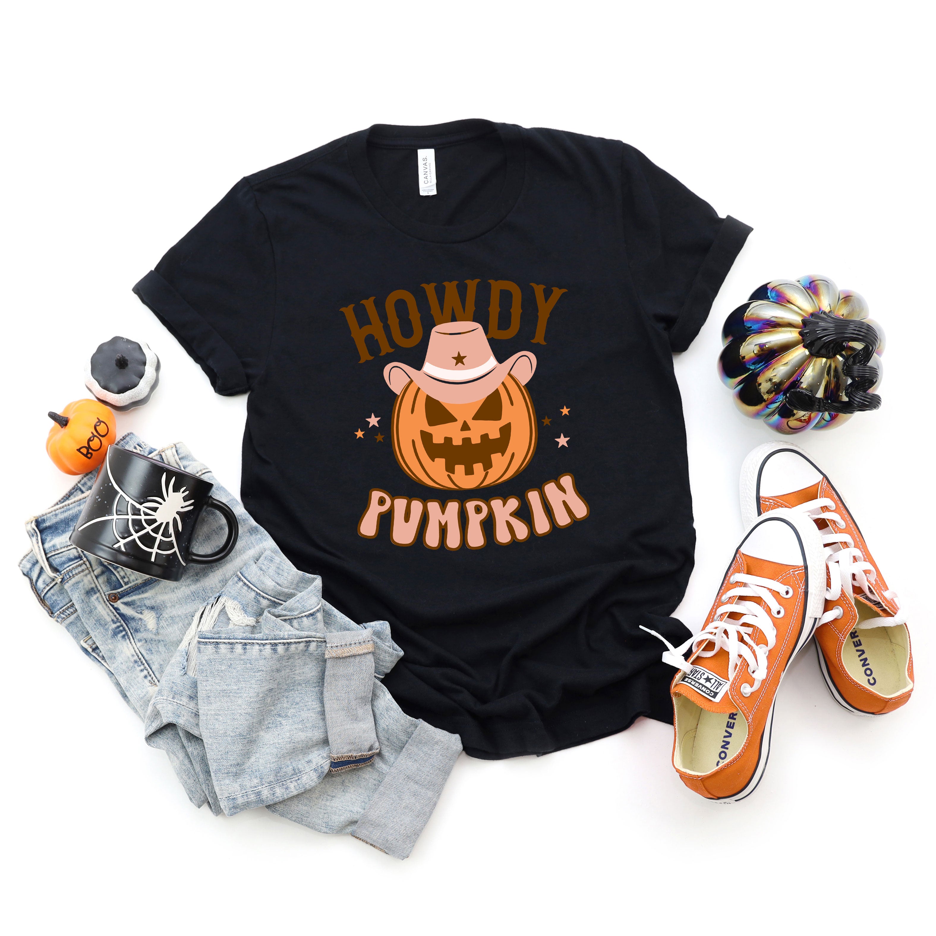 Howdy Pumpkin | Short Sleeve Crew Neck