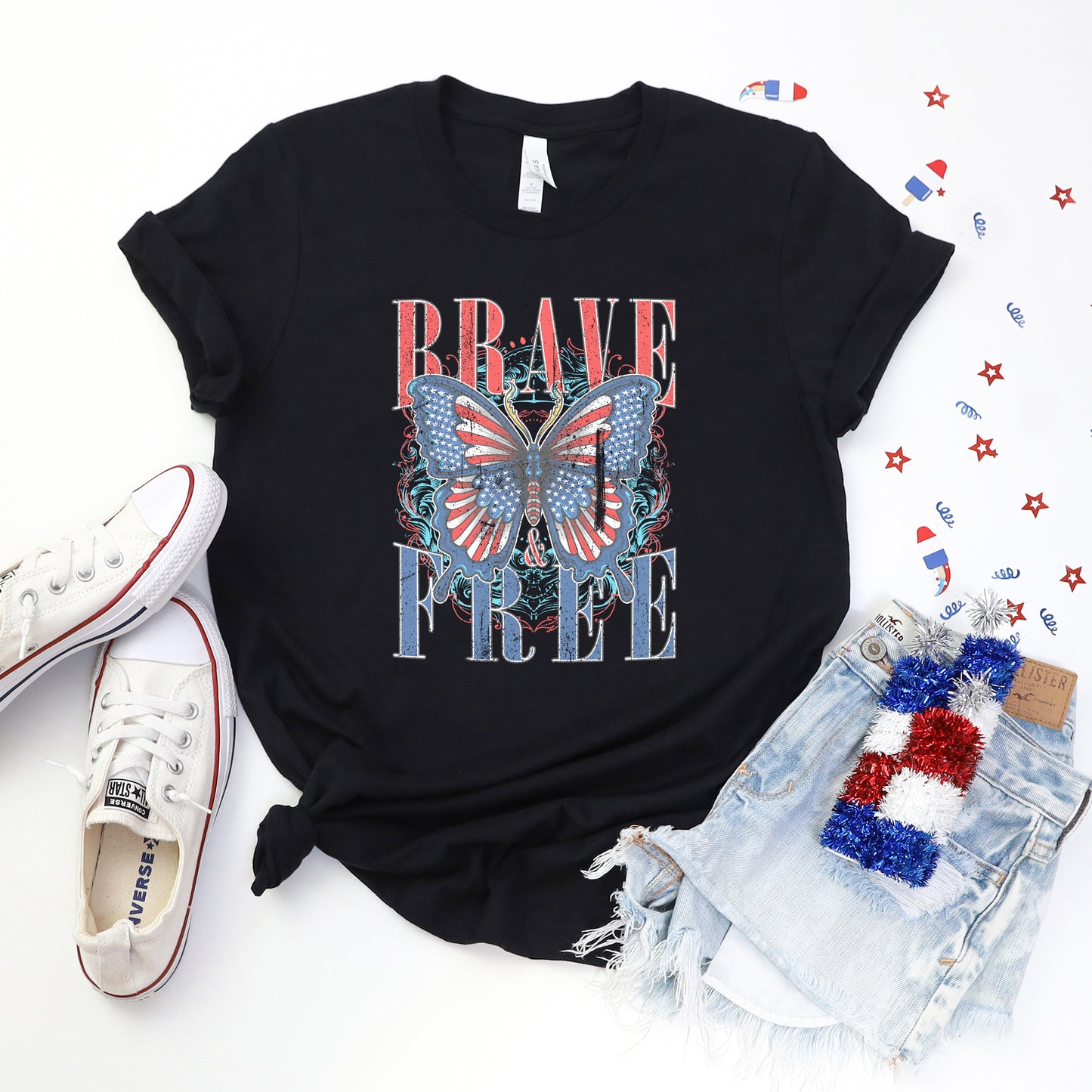Brave Butterfly | Short Sleeve Graphic Tee