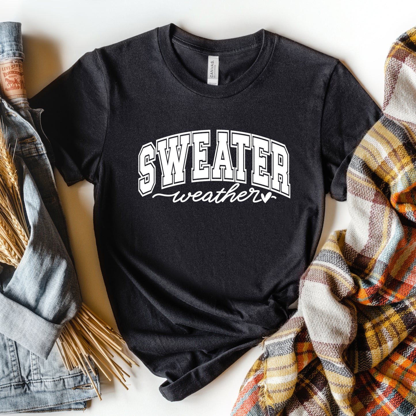 Sweater Weather Bold | Short Sleeve Crew Neck