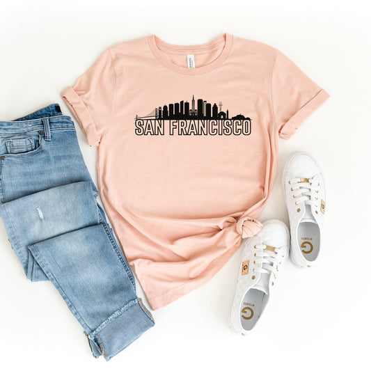 San Francisco Buildings | Short Sleeve Crew Neck