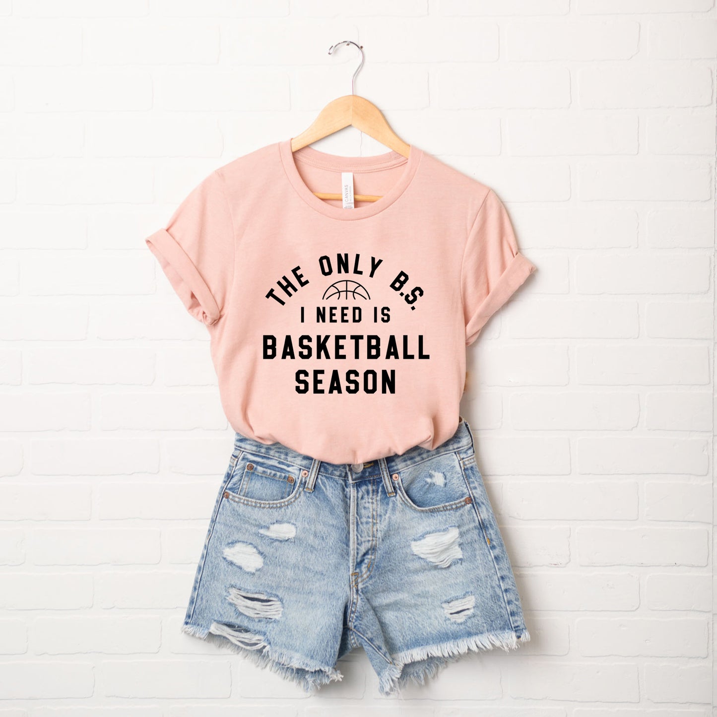 Basketball Season BS | Short Sleeve Crewneck