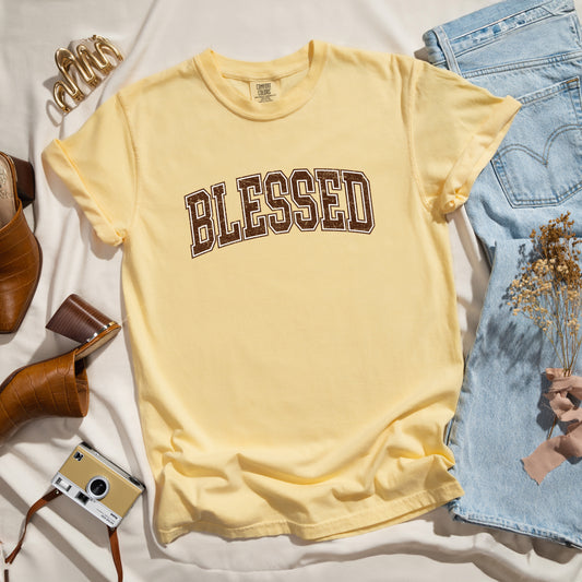Blessed Grunge | Garment Dyed Tee