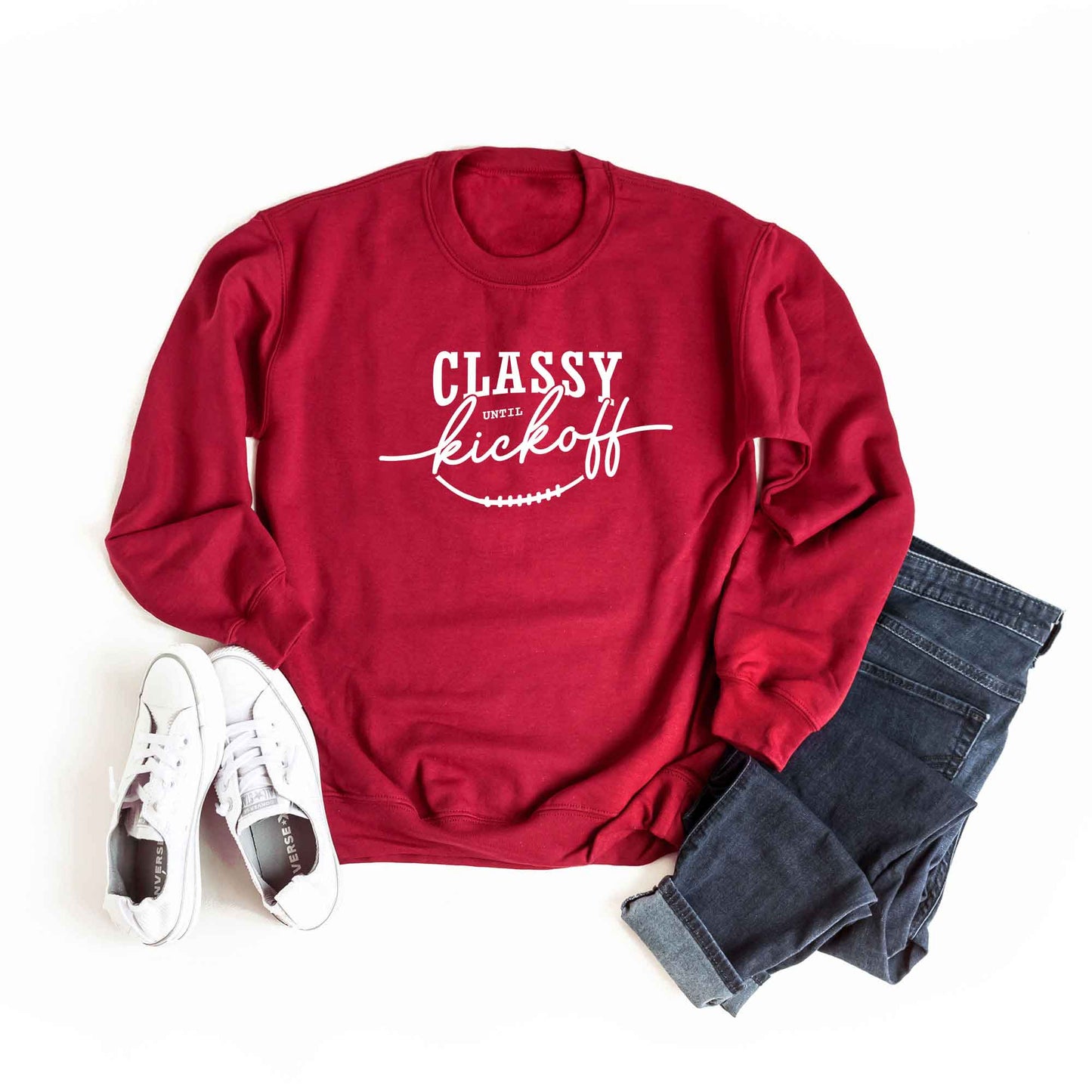 Classy Until Kickoff | Sweatshirt