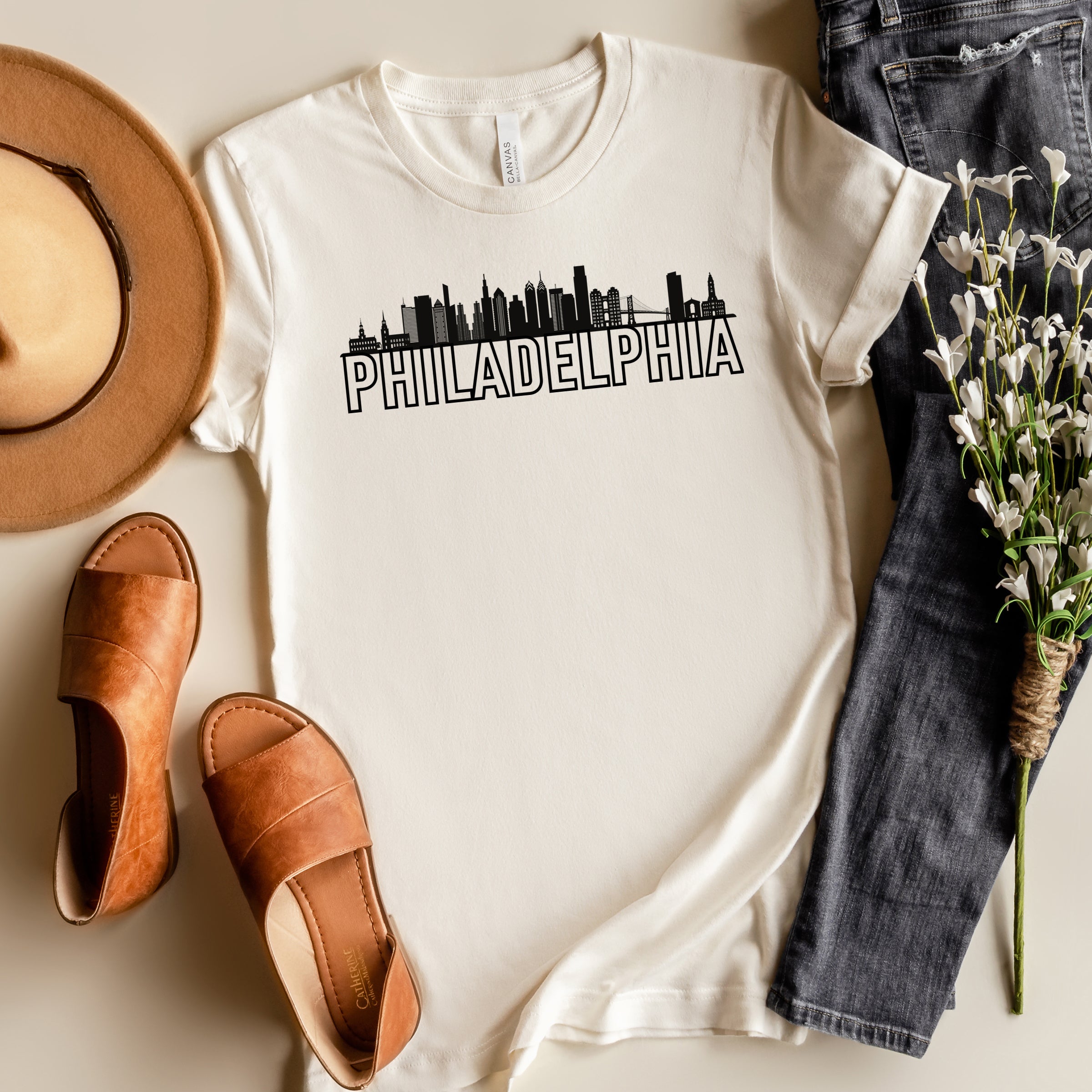 Philadelphia Buildings | Short Sleeve Crew Neck