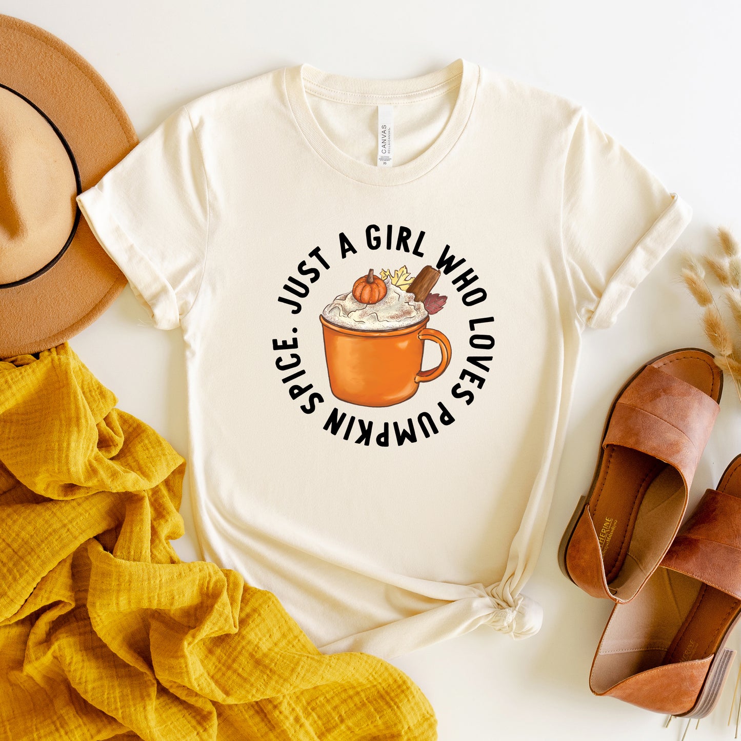 Loves Pumpkin Spice | Short Sleeve Graphic Tee