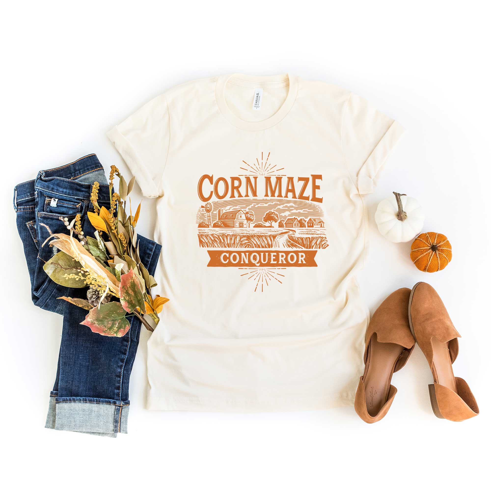 Corn Maze Conqueror | Short Sleeve Crew Neck