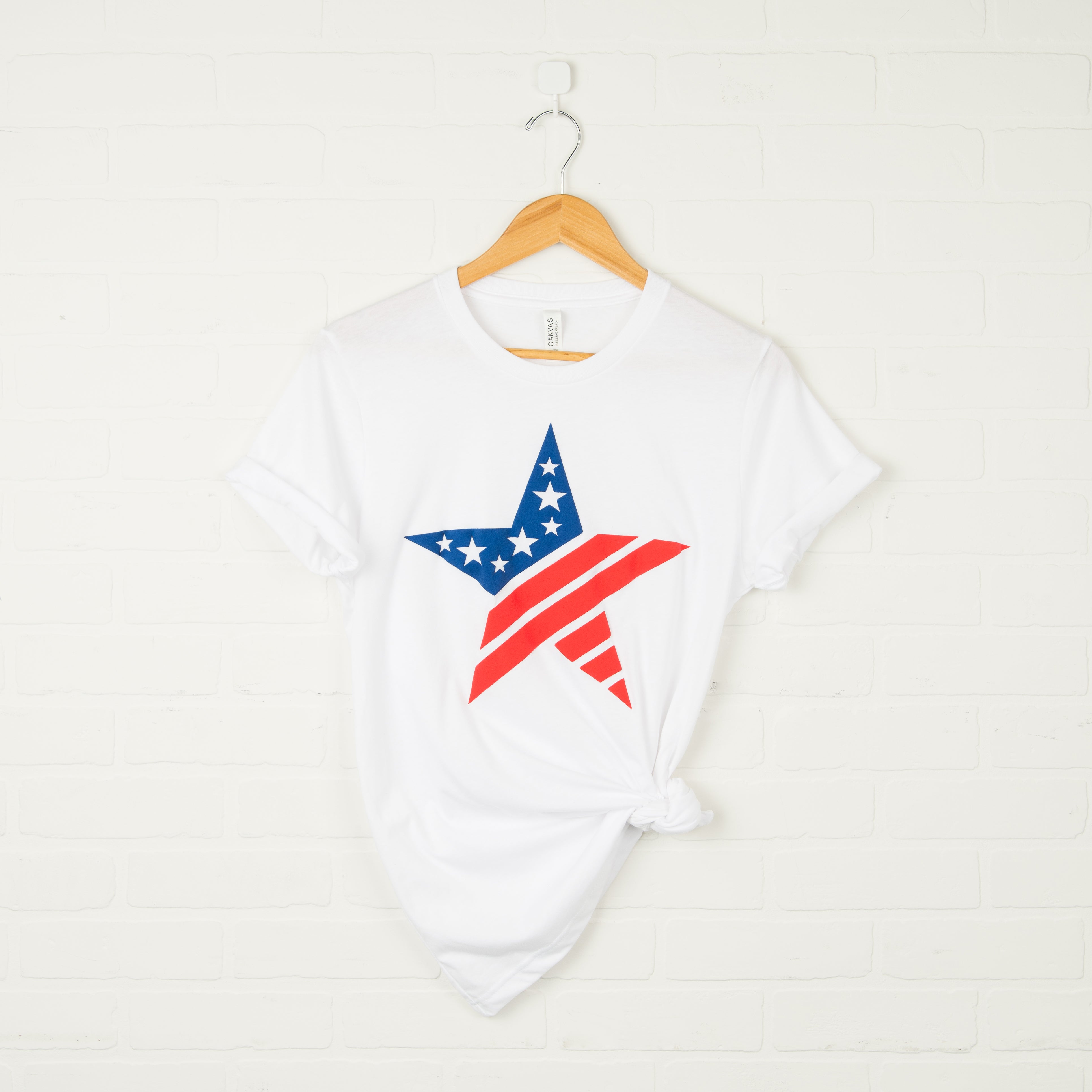 Patriotic Star Puff | Short Sleeve Graphic Tee