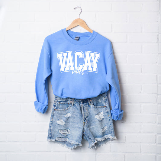 Varsity Vacay Vibes | Sweatshirt