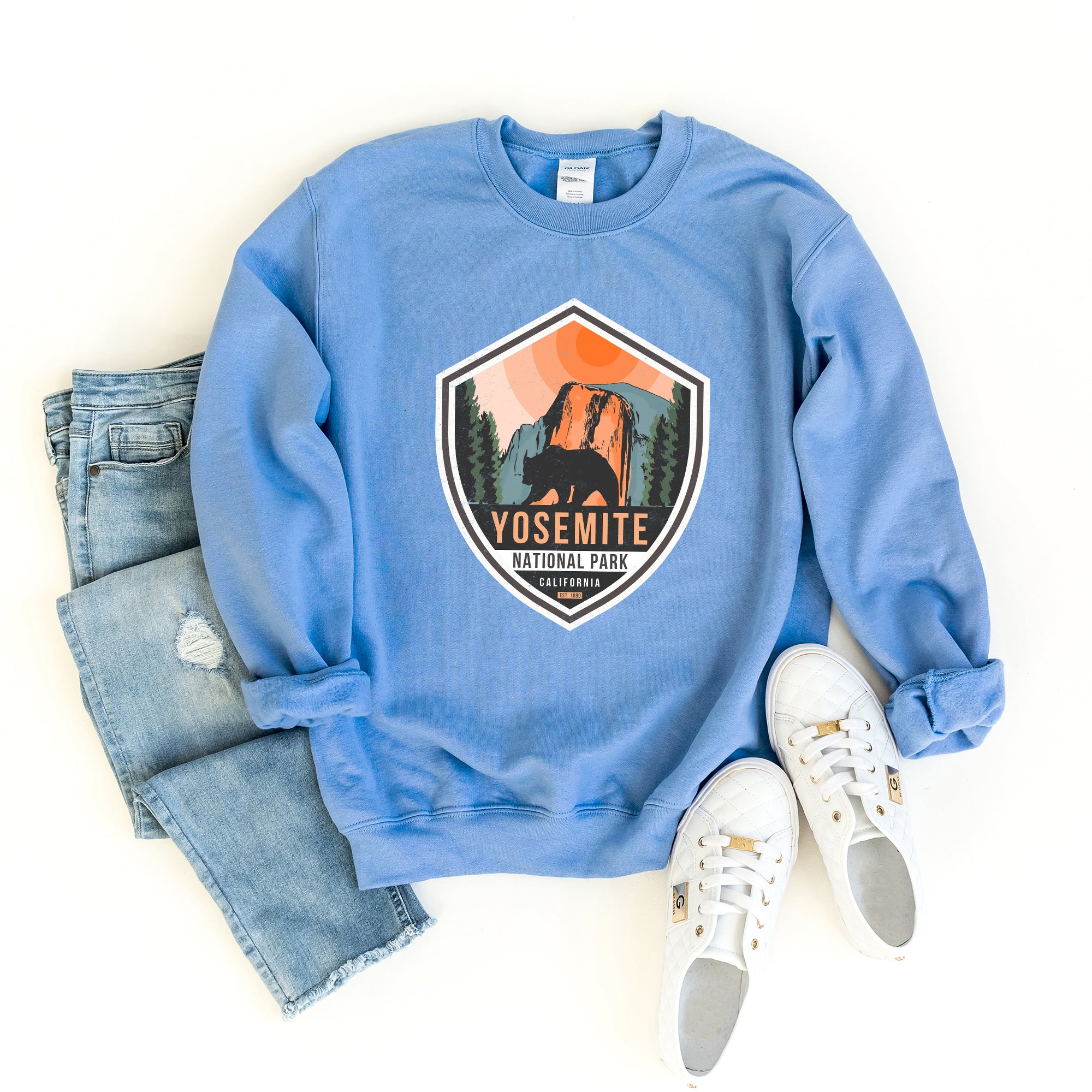 Yosemite National Park Badge | Sweatshirt