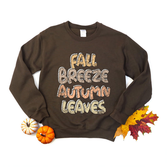 Fall Breeze Autumn Leaves | Sweatshirt