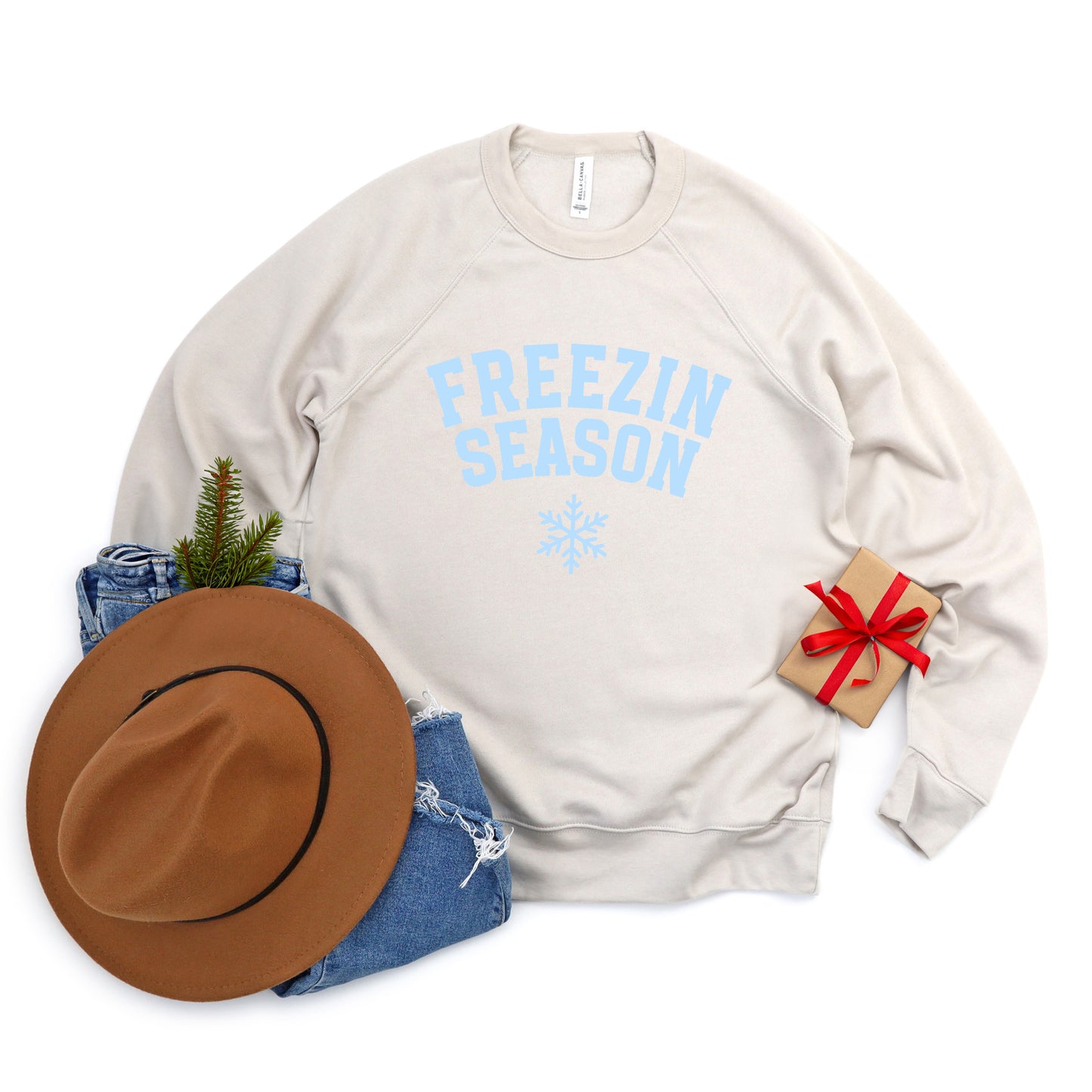 Freezin' Season | Bella Canvas Sweatshirt