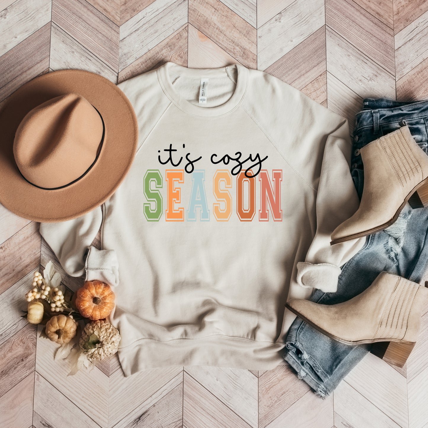 It's Cozy Season | Bella Canvas Premium Sweatshirt