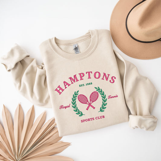 Embroidered Hampton Sports Club | Sweatshirt