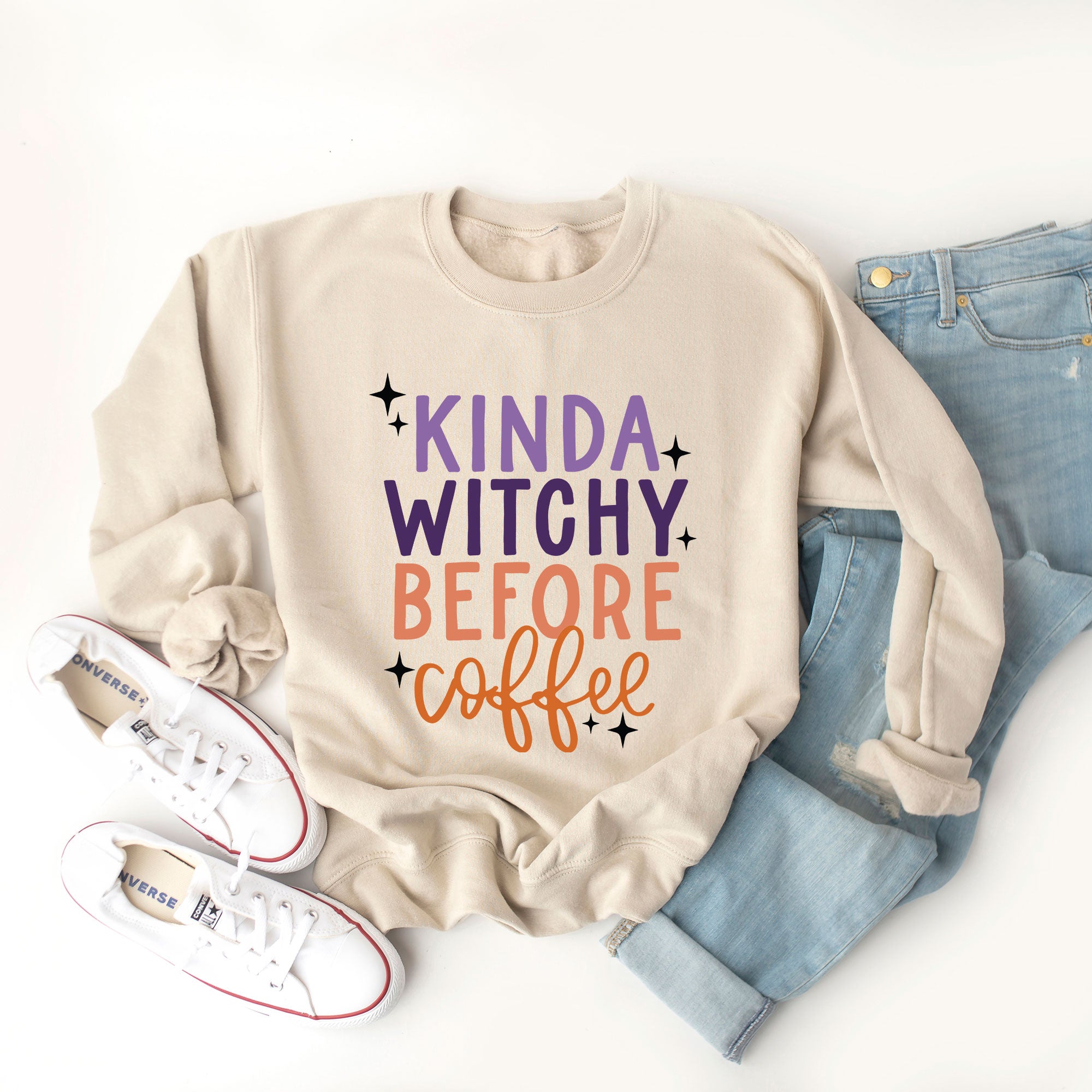 Kinda Witchy Before Coffee | Sweatshirt