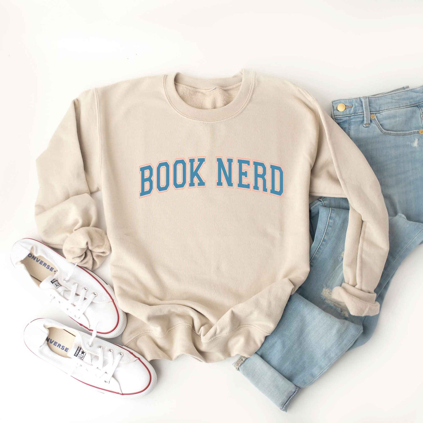 Varsity Book Nerd | Sweatshirt
