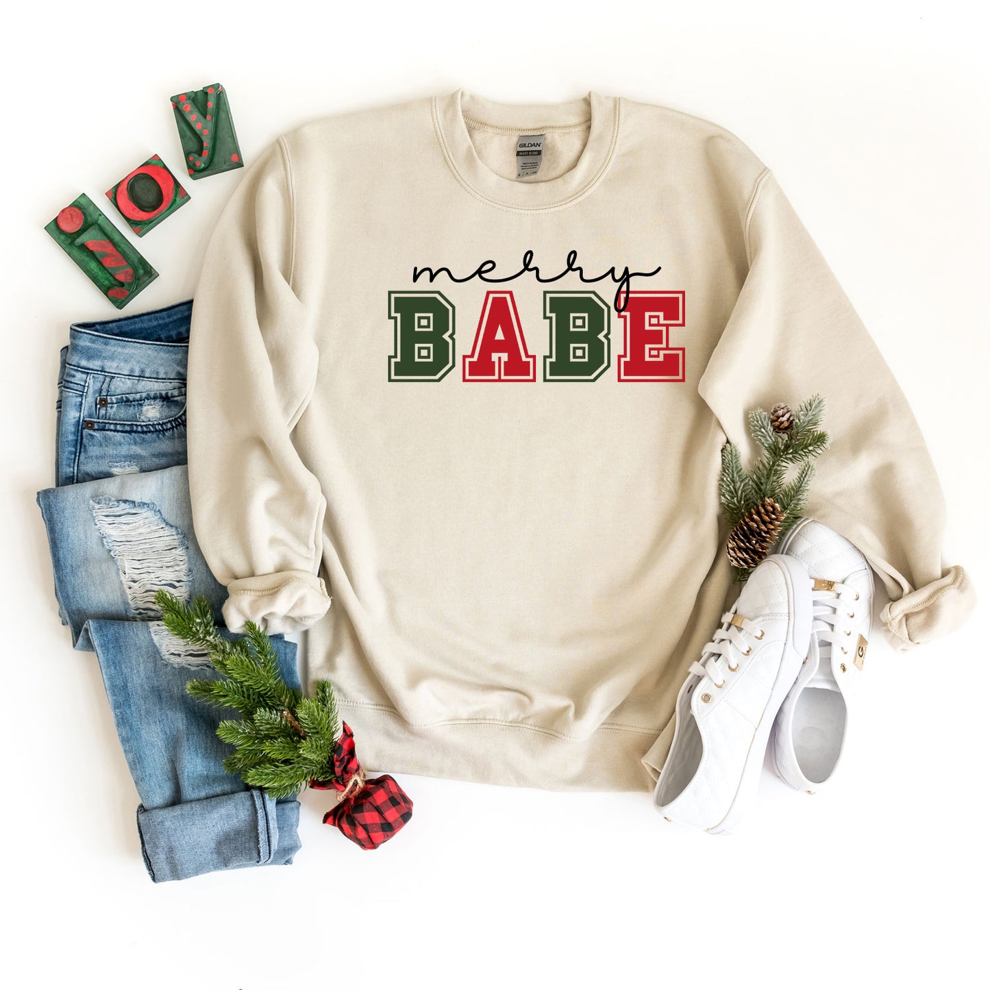 Merry Babe Bold |Sweatshirt