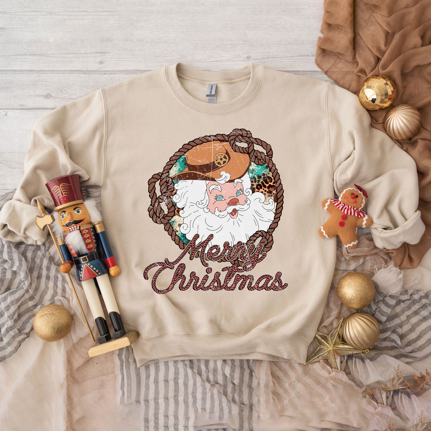 Western Santa | Sweatshirt