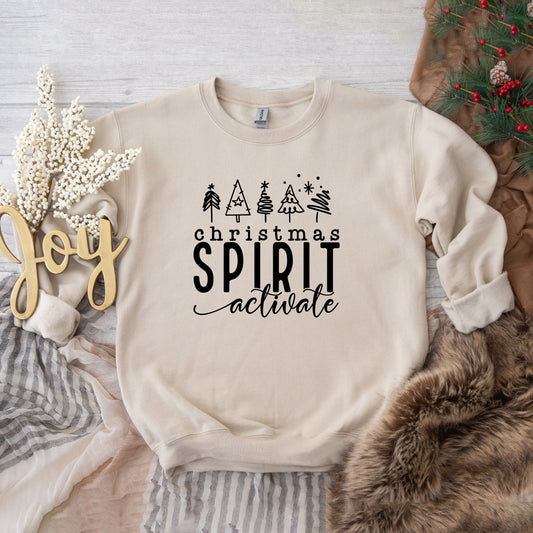 Clearance Christmas Spirit Activate | Sweatshirt