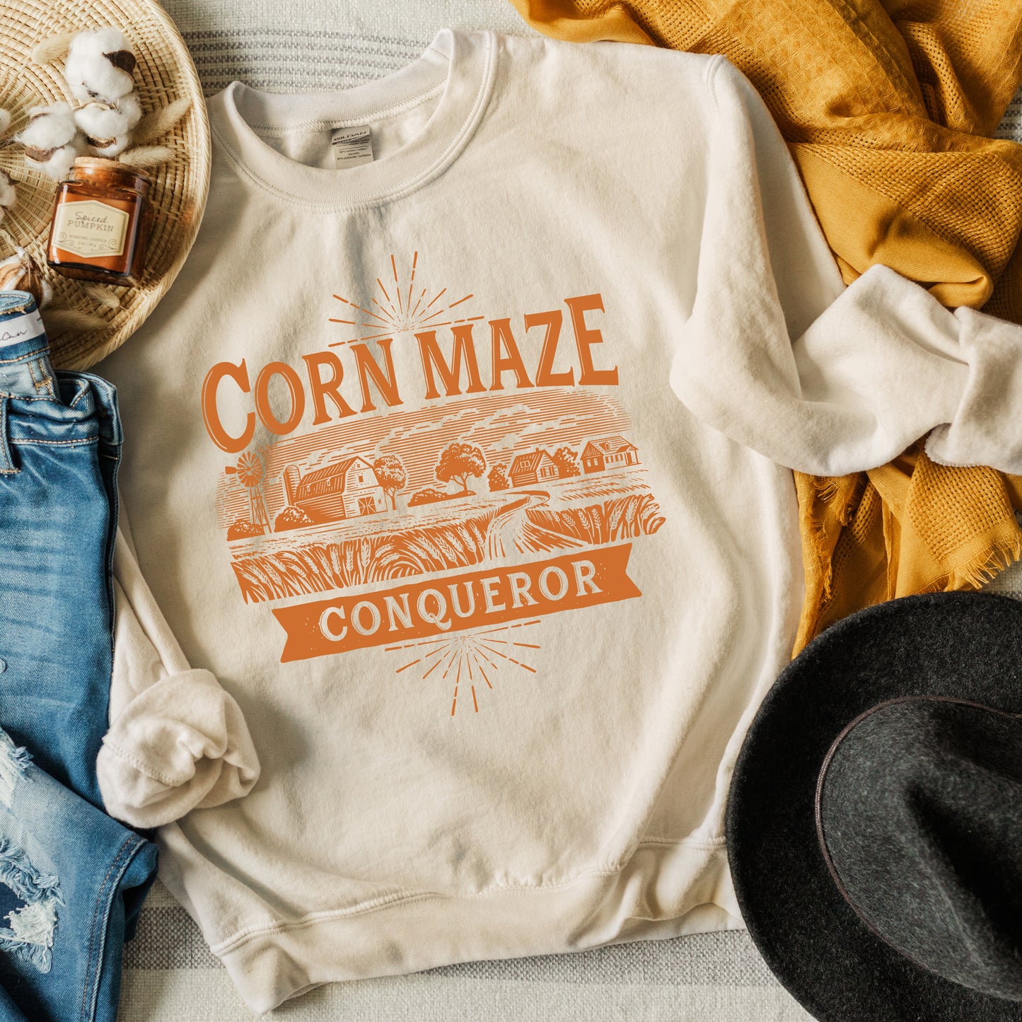 Corn Maze Conqueror | Sweatshirt