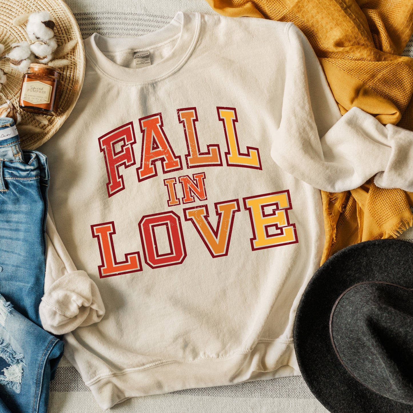 Fall In Love Ombre | Sweatshirt