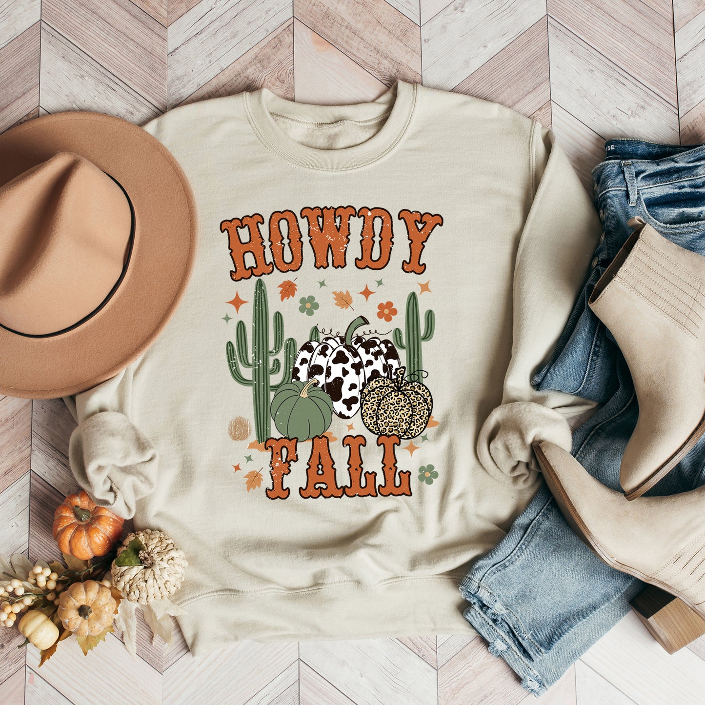 Howdy Fall Cactus | Sweatshirt