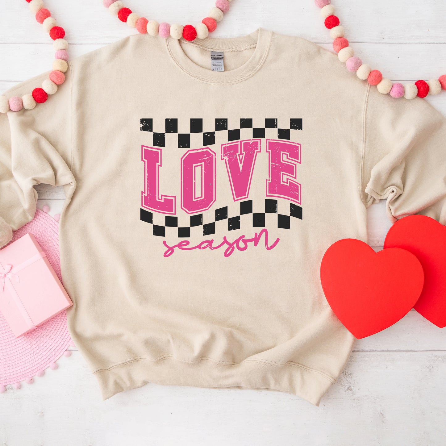 Love Season Distressed | Sweatshirt